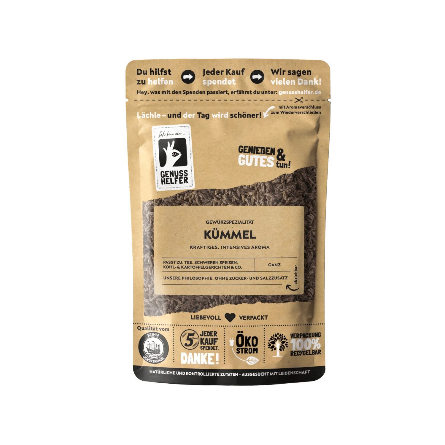 Bremer Gewürzhandel Gewürz Kümmel, ganz, 100 g