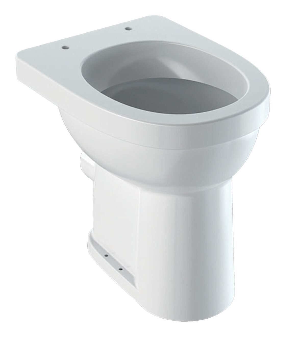 GEBERIT Flachspül-WC Renova Comfort, Stehend, Stand Abgang horizontal Höhe 450 mm - Weiß