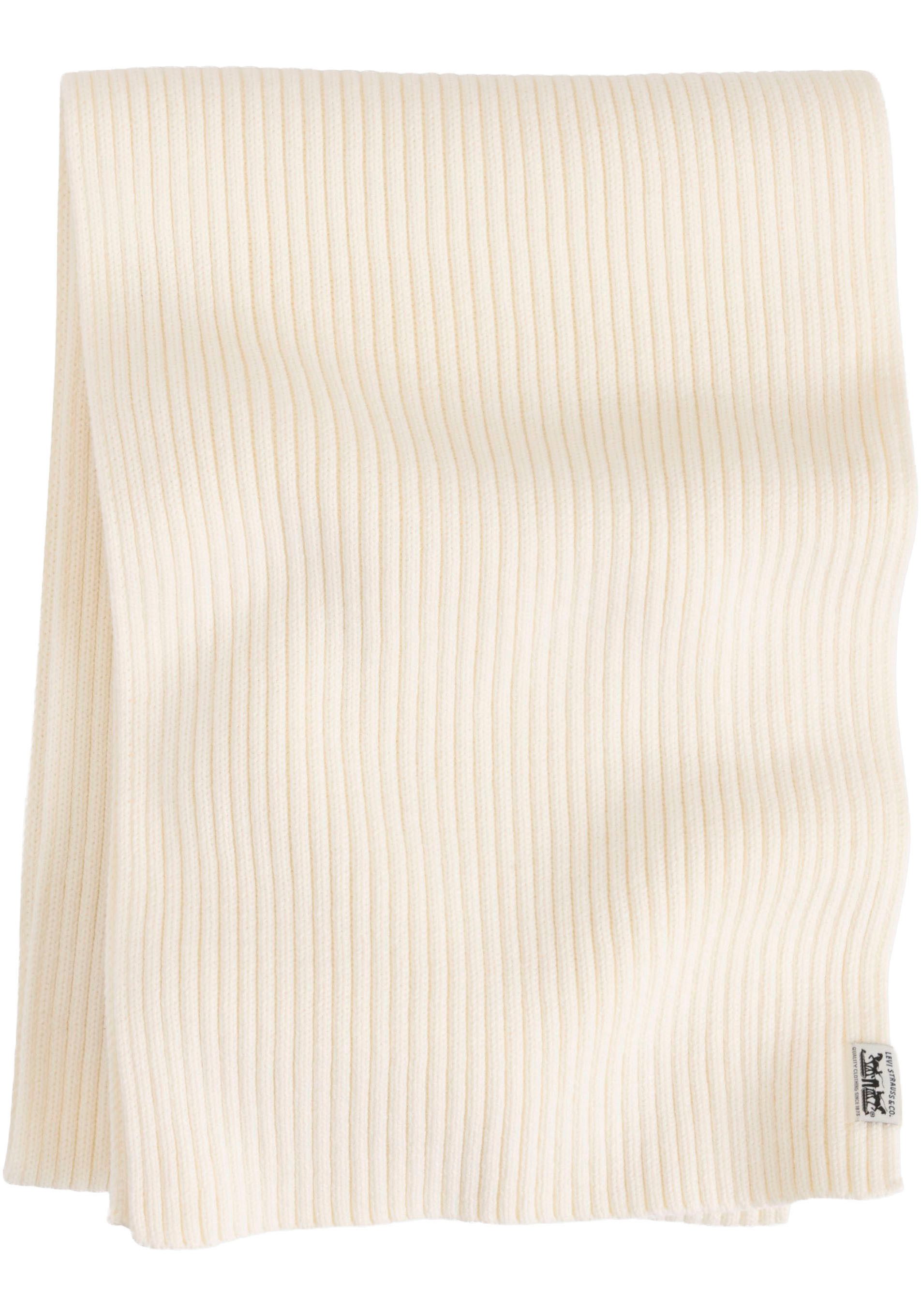 Levi's® Strickschal SUNSET SCARF, cosy Rippstrickschal, Baumwolle, One size