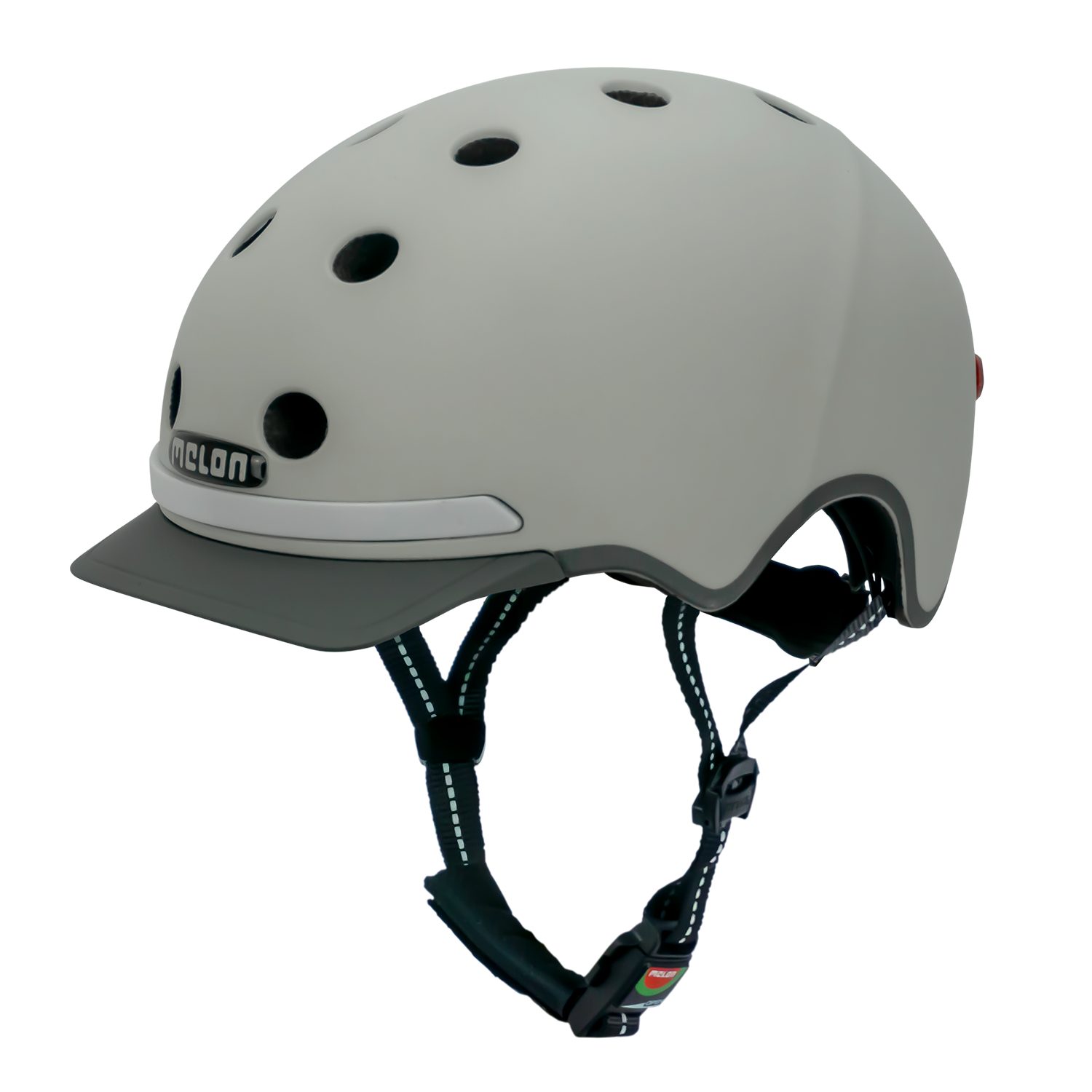 Melon Fahrradhelm E-Series Metropolis mit Vorder- und Rücklicht, super leicht, Magnetverschluss, größenverstellbar, mehr als 50 Designs