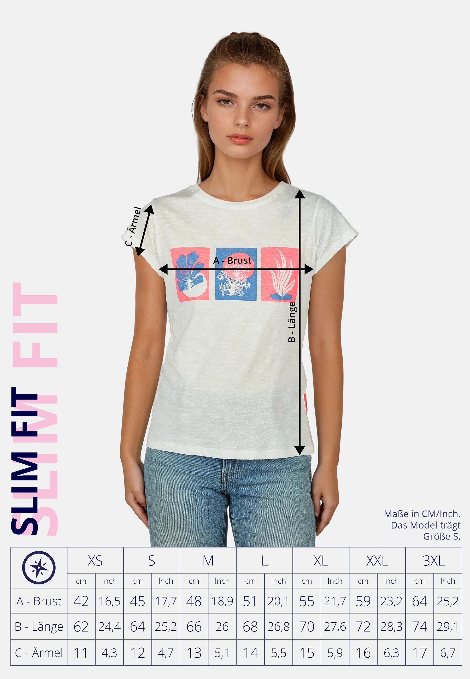 salzhaut T-Shirt UHL Damen Relaxed-Fit salzhaut T-Shirt – bequeme Qualität und nordisch klares Design für ein