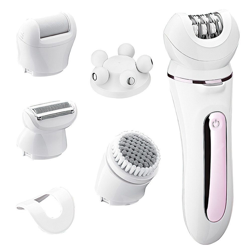 Epilierer Damenrasierer Elektrisch 5-In-1 Intimrasierer für Frauen USB