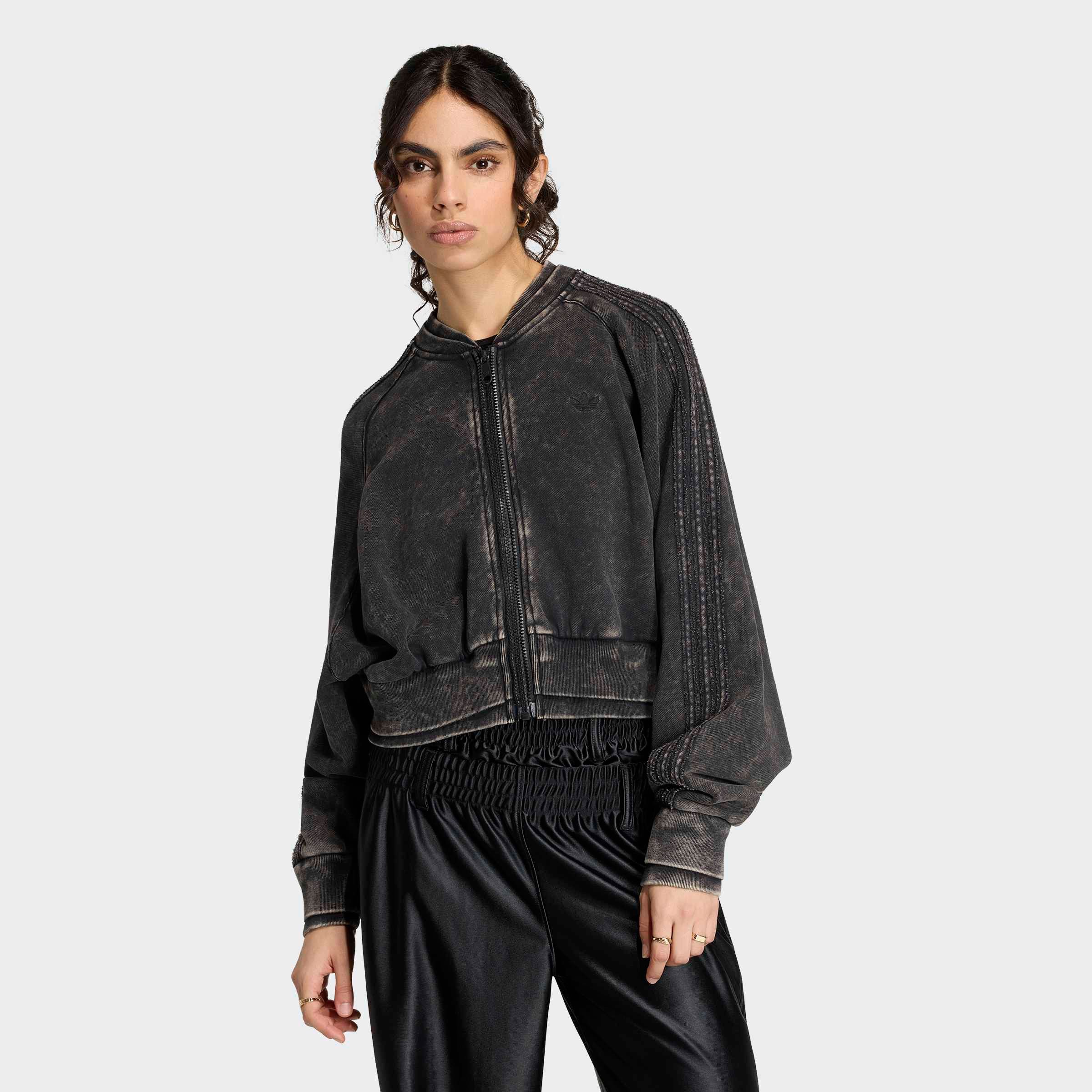 adidas Originals Outdoorjacke SST DBL LYE TTP aus Baumwolle, mit Reißverschluss, sportlicher Stil