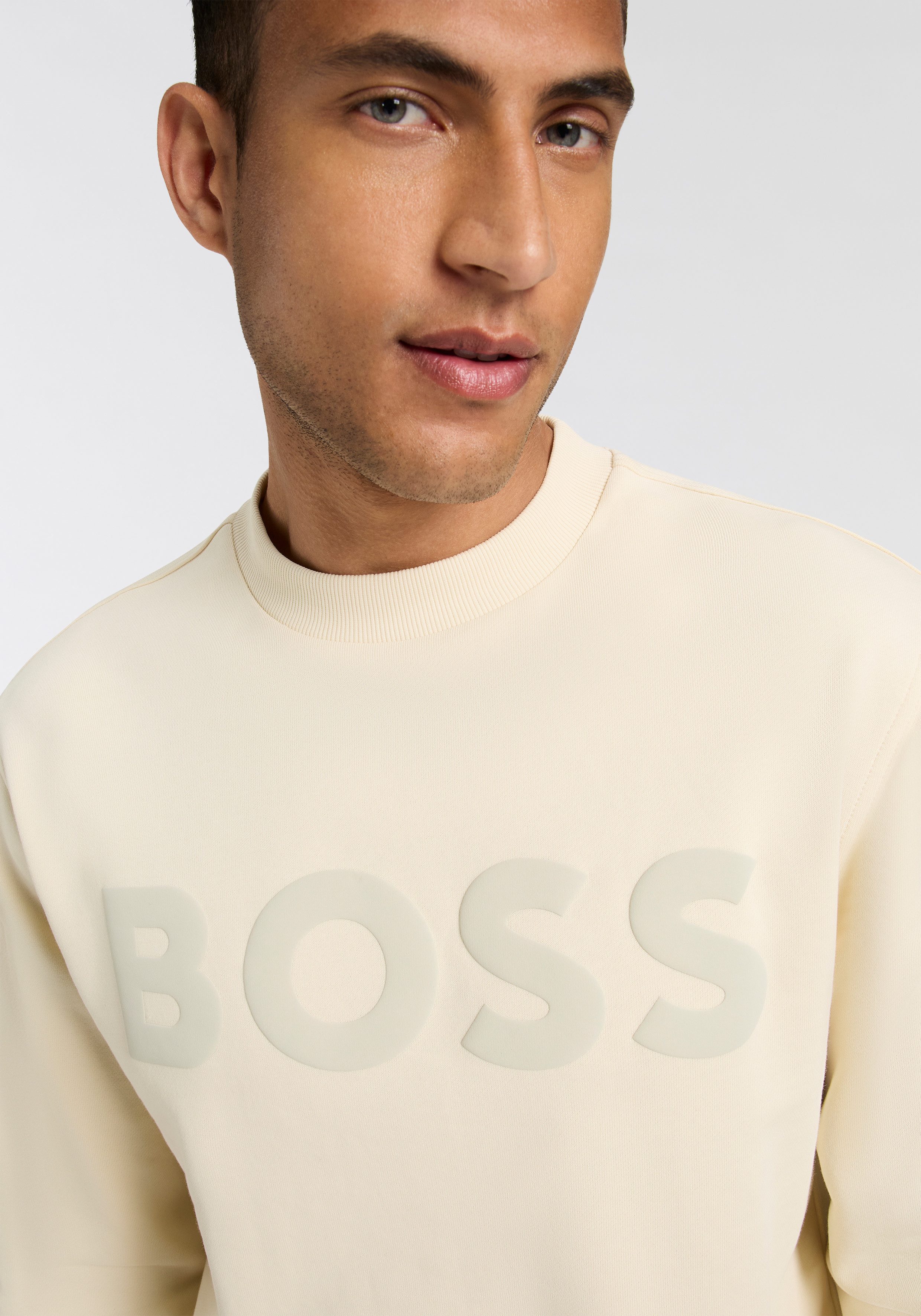 BOSS ORANGE Sweatshirt WeBasicCrew mit Rundhalsausschnitt