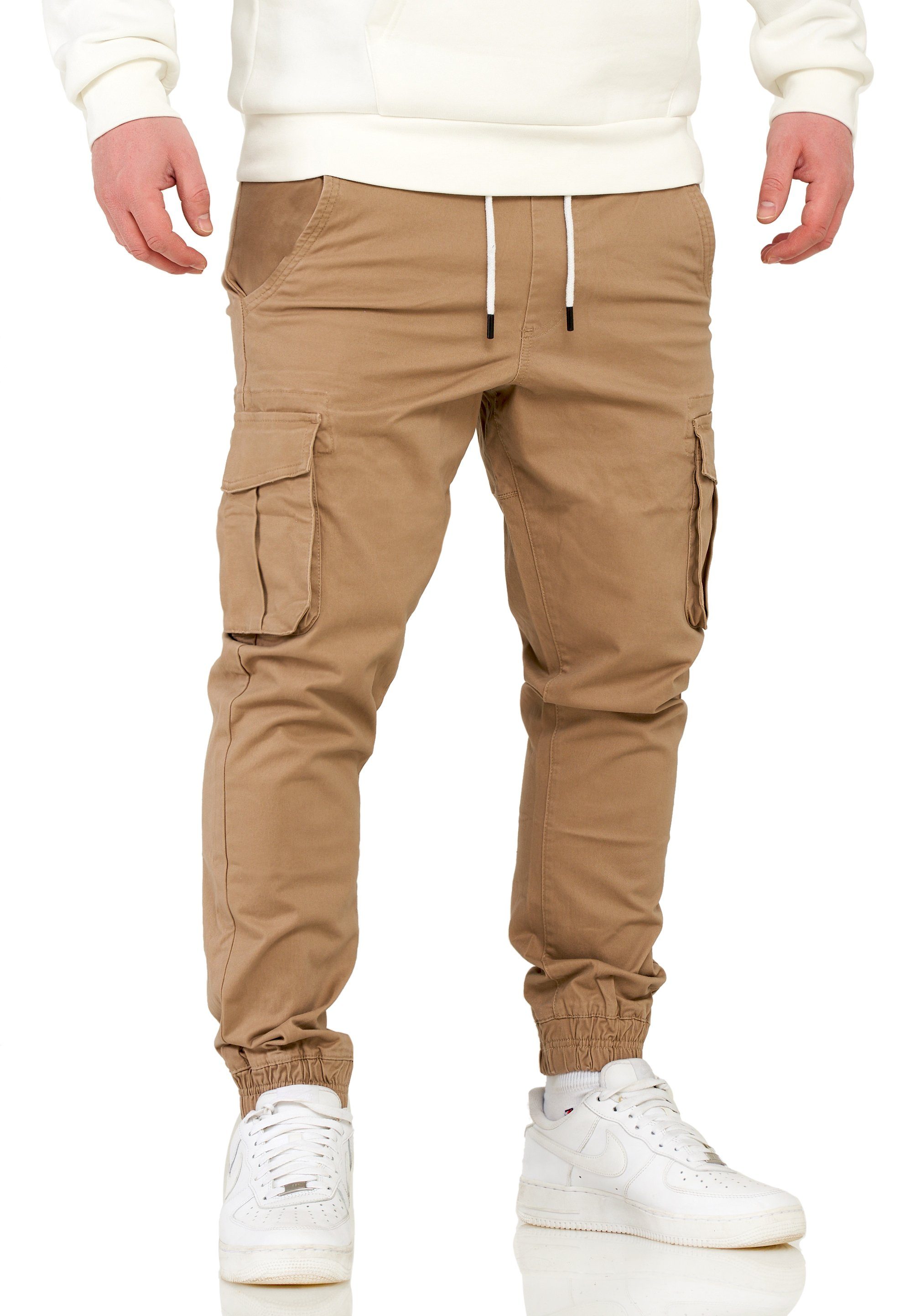 SOULSTAR Cargohose SPROSEAU Herren Jogger Chino Jeans Hose Stoffhose