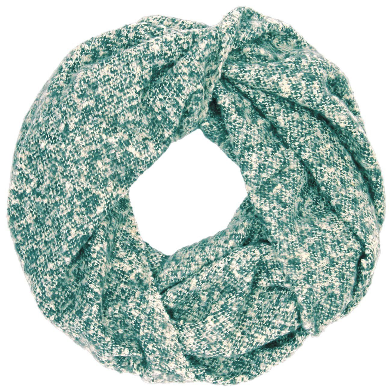 Caspar Loop SC349 warmer Damen Loop / Schlauchschal hell meliert günstig online kaufen