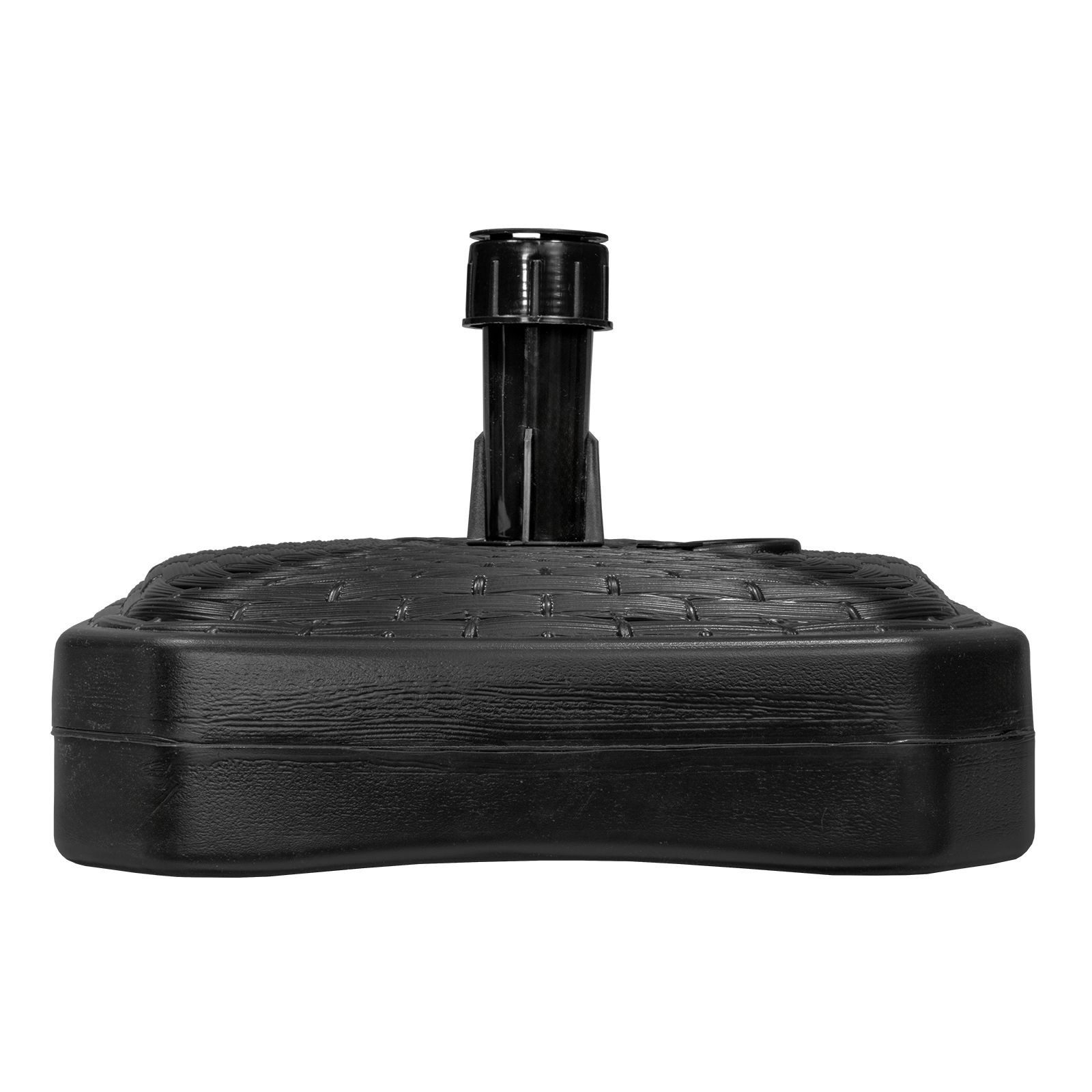 Fixkraft Kunststoffschirmständer Schirmständer eckig anthrazit günstig online kaufen