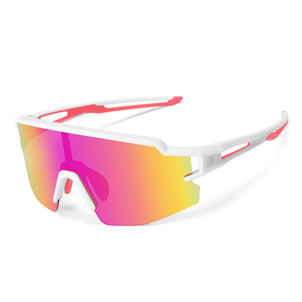 ROCKBROS Fahrradbrille Sportbrille Radsportbrille Kindersonnenbrille, (Spar-Set, 1-St., 20 g ultraleicht), polarisiert, UV400, TR90-Rahmen, nur 20 g