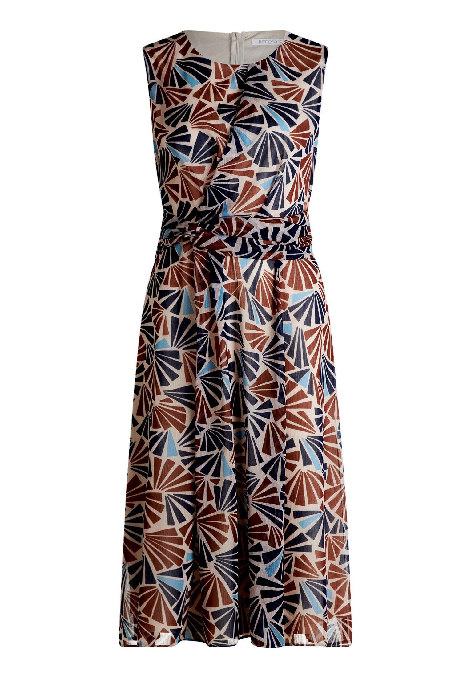 Betty&Co Midikleid Damen ohne Arm