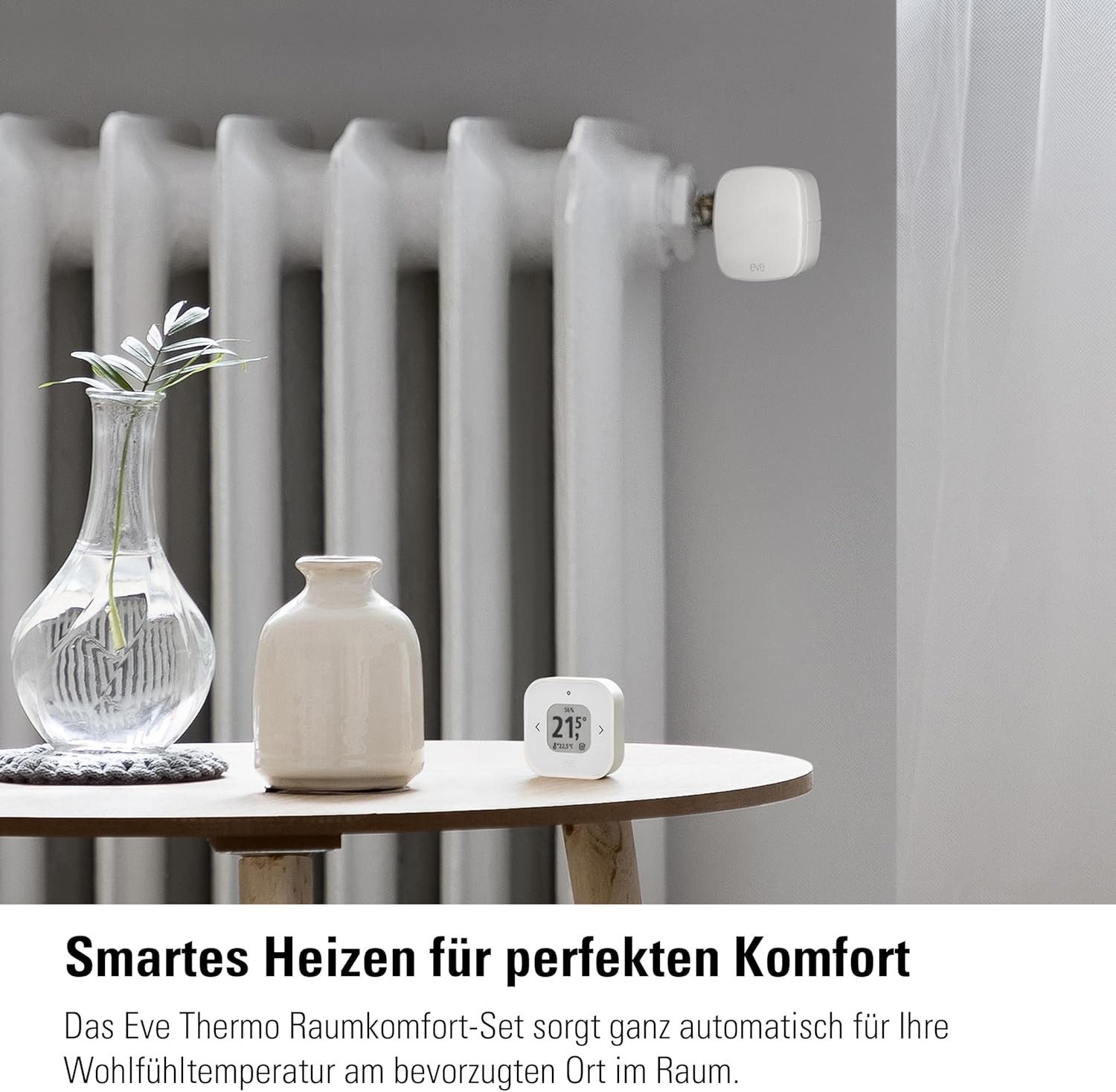 EVE Heizkörperthermostat Thermo Raumkomfort Set
