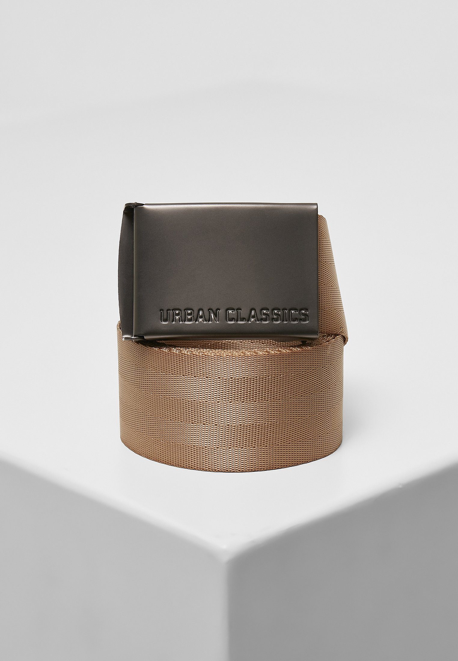 URBAN CLASSICS Hüftgürtel Accessoires Easy Polyester Belt beige