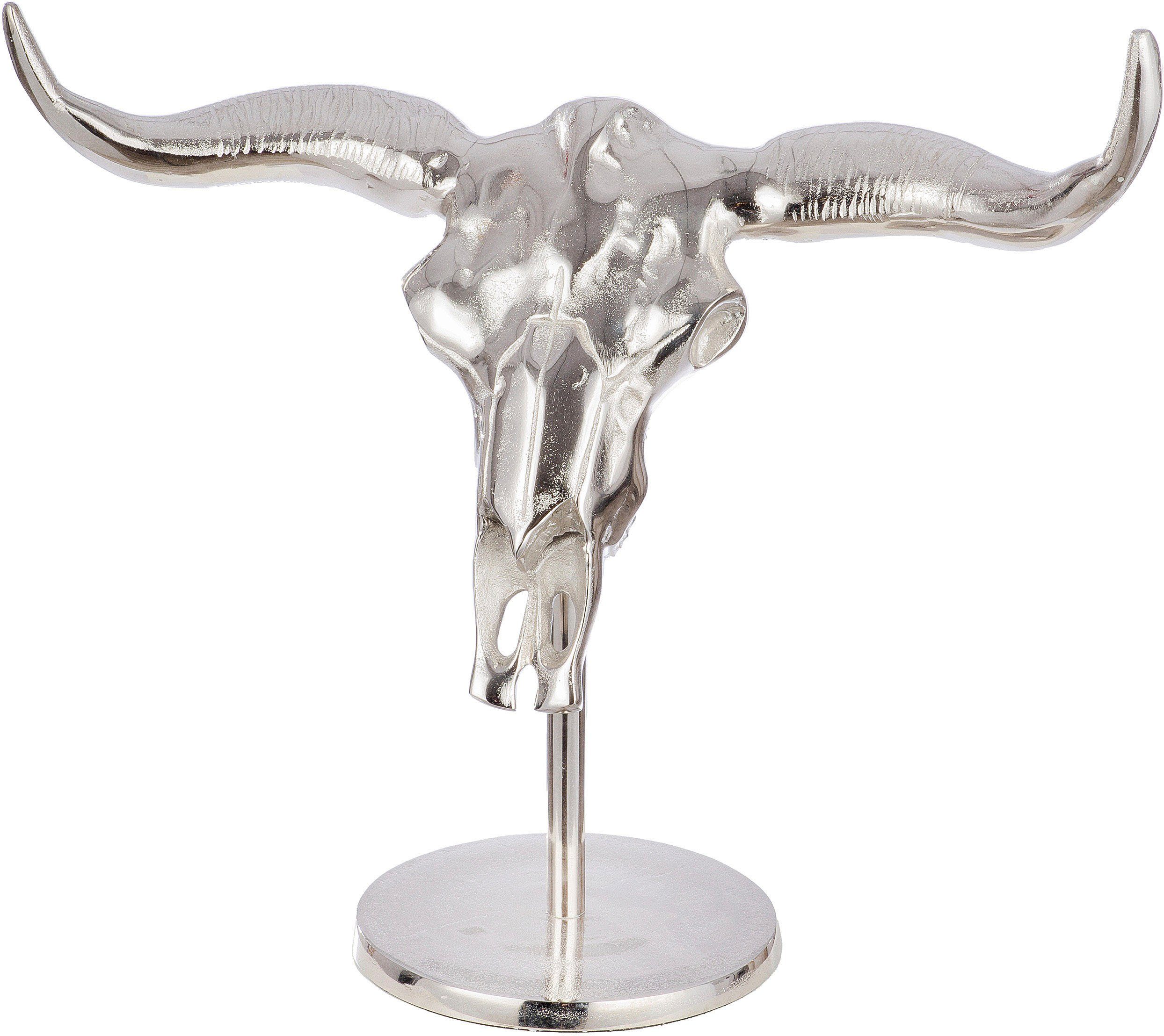 Wanddekoobjekt Wandobjekt Silverskull