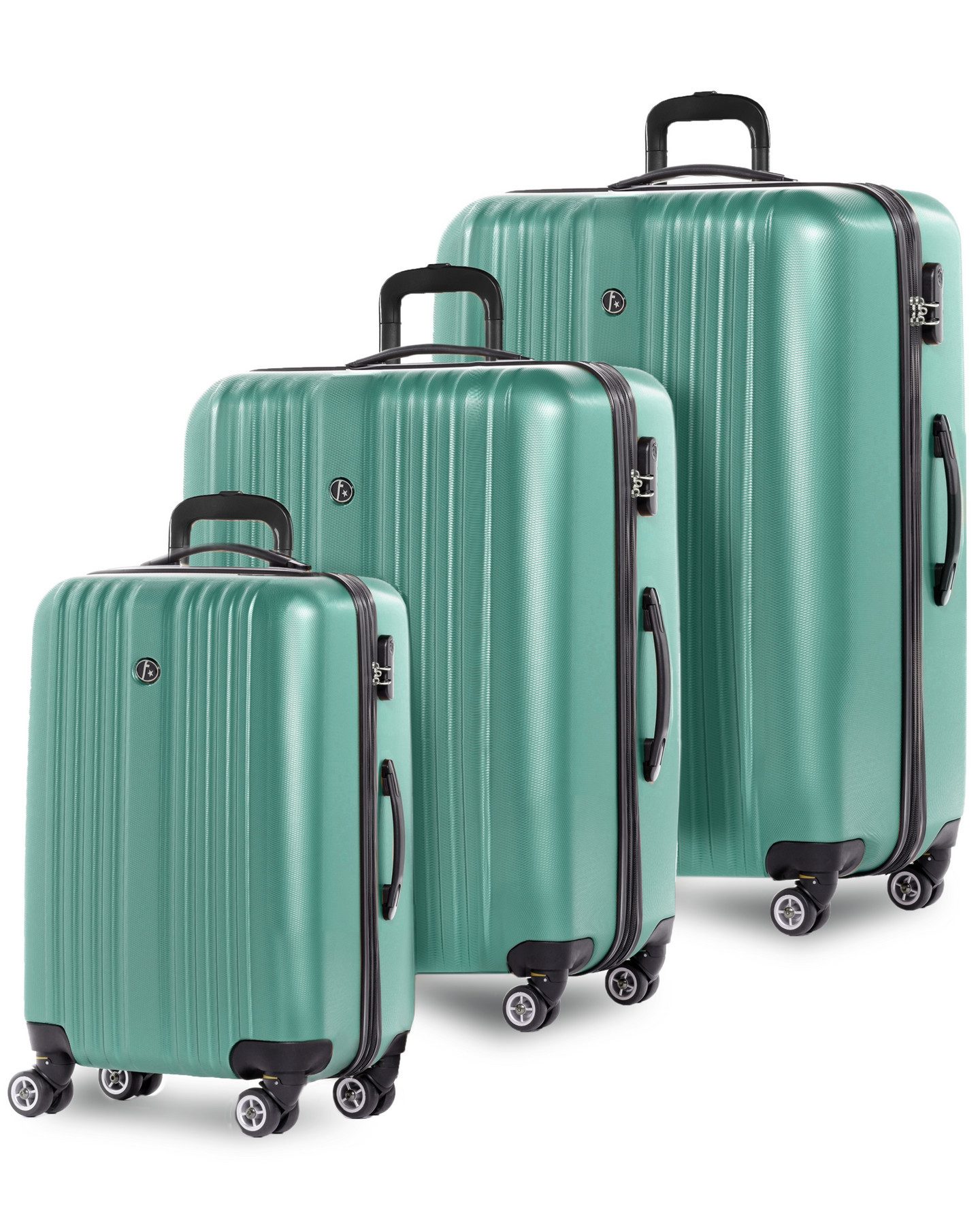 FERGÉ Kofferset Hartschale 3 teilig Koffer Set erweiterbar TOULOUSE, 4 Roll günstig online kaufen