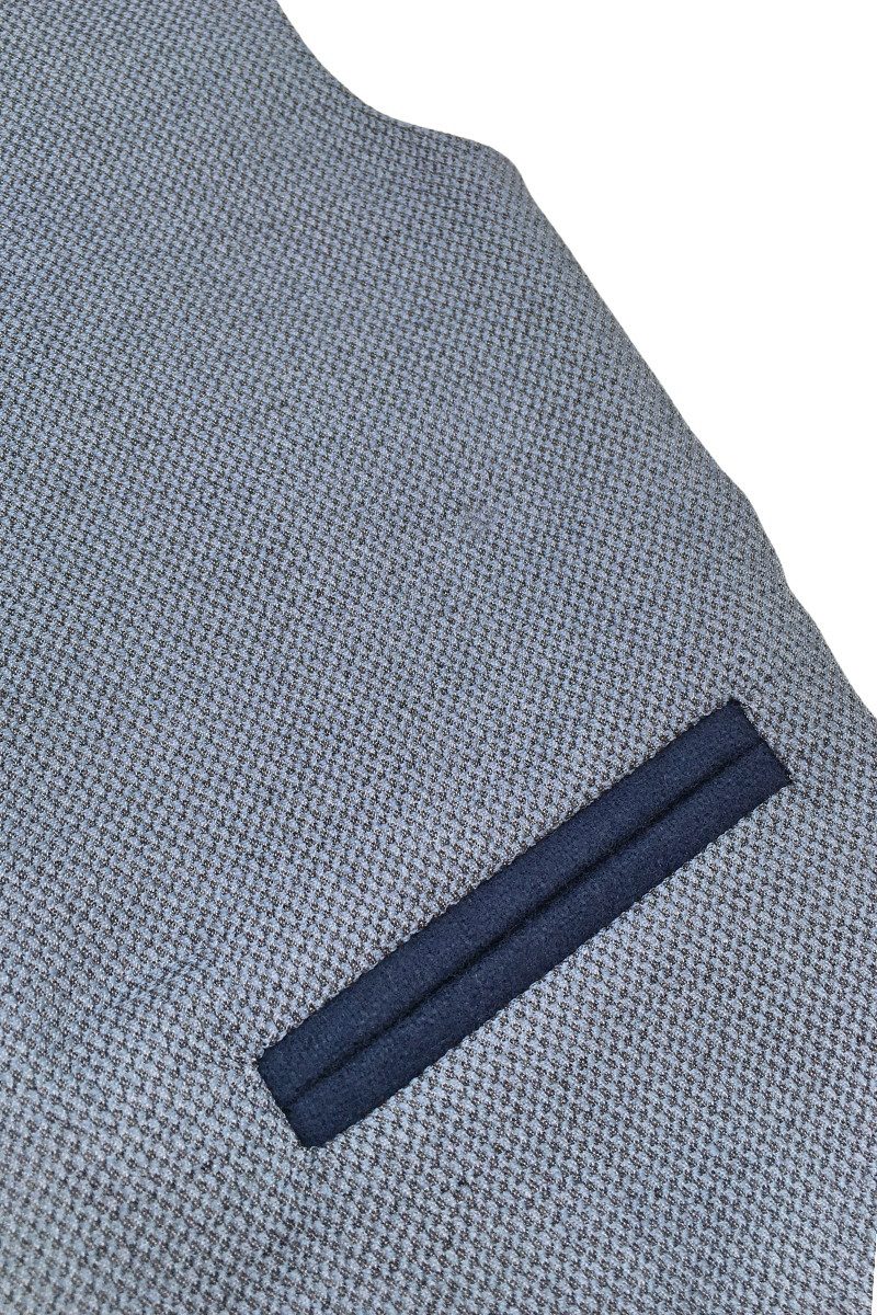 Isar-Trachten Trachtenjacke Kinderweste - Arthur - blau