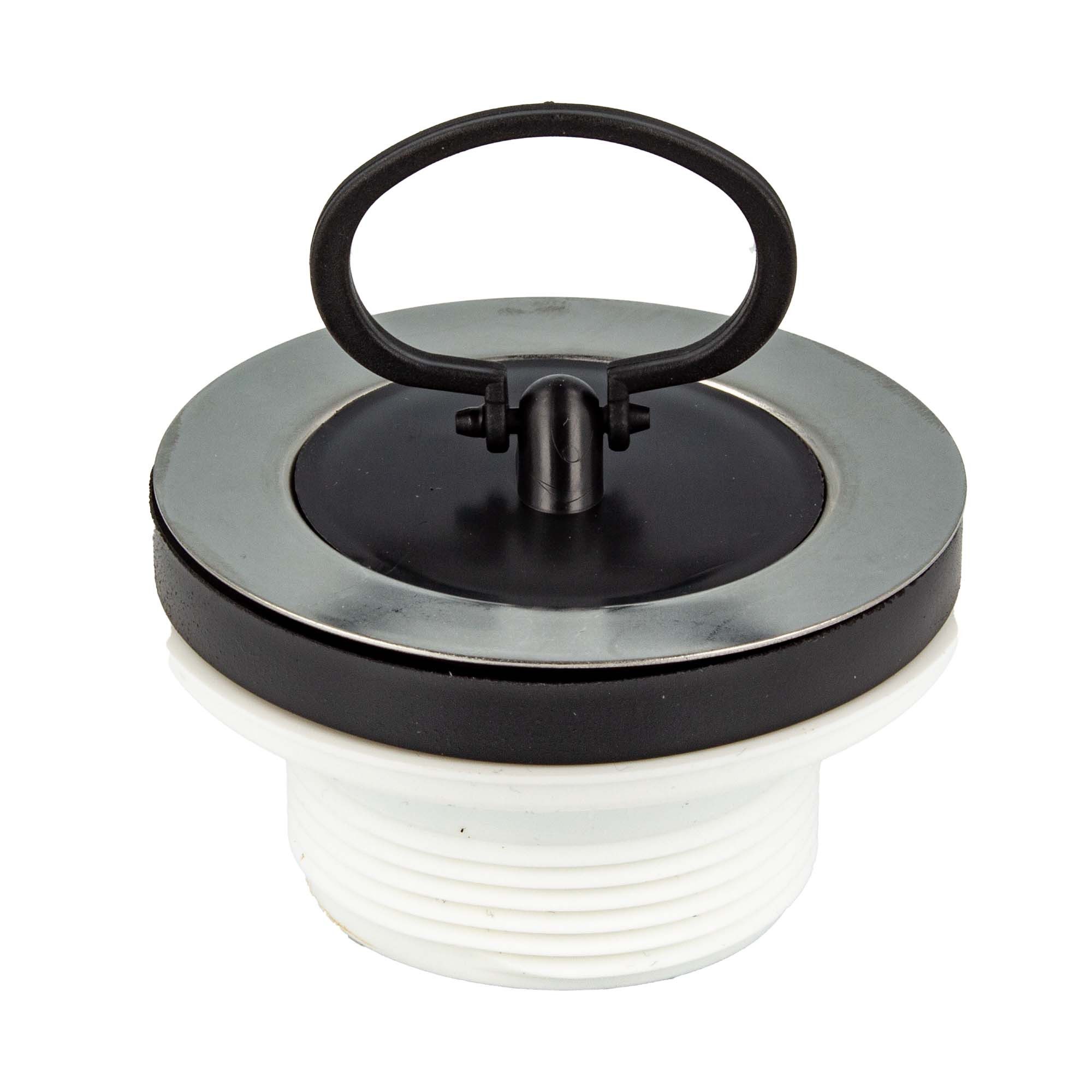 Waschbeckenstöpsel Röhren-Siphon 020222 mit Kugel-Ablaufbogen DN 50 SL