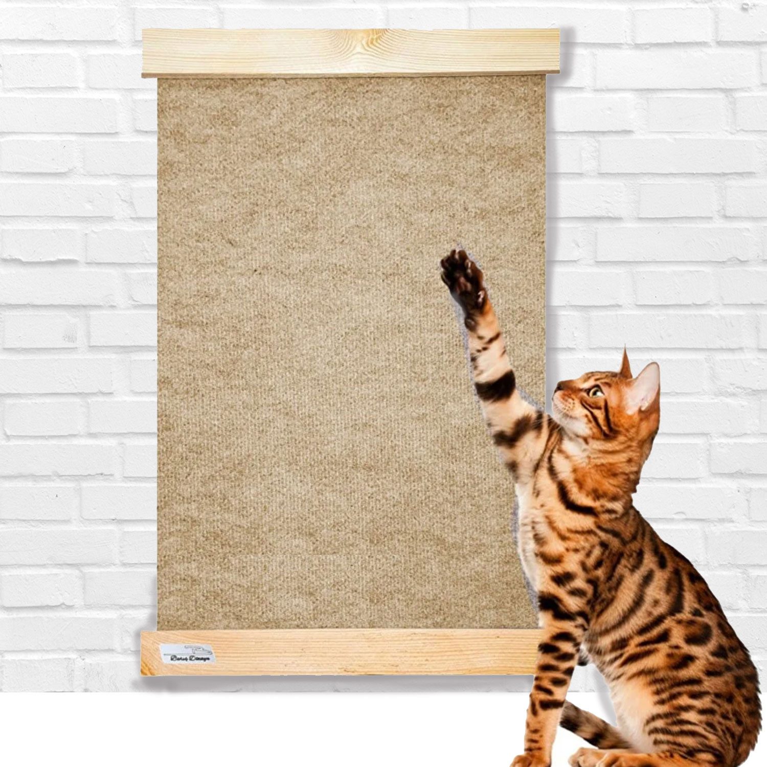 Kratzmatte Katzen 55x40cm Wandmatte Katzenmatte Kratzteppich Kratzbrett Sisal