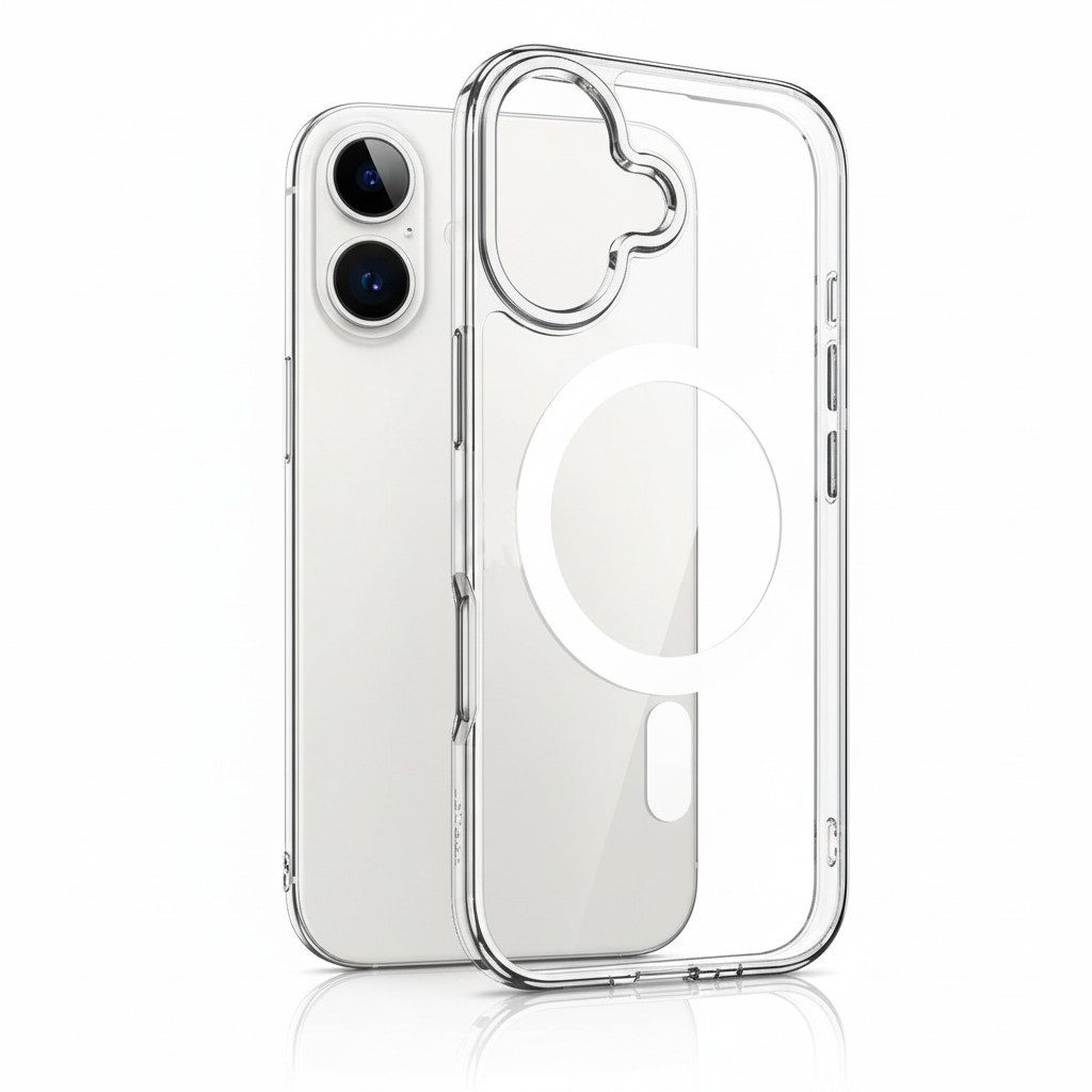 Ventarent Handyhülle Induktion Hülle iPhone 17 MagSafe 6,3 Zoll, Case Cover Bumper Schutzhülle Magnetisch – Bild 3 von 4