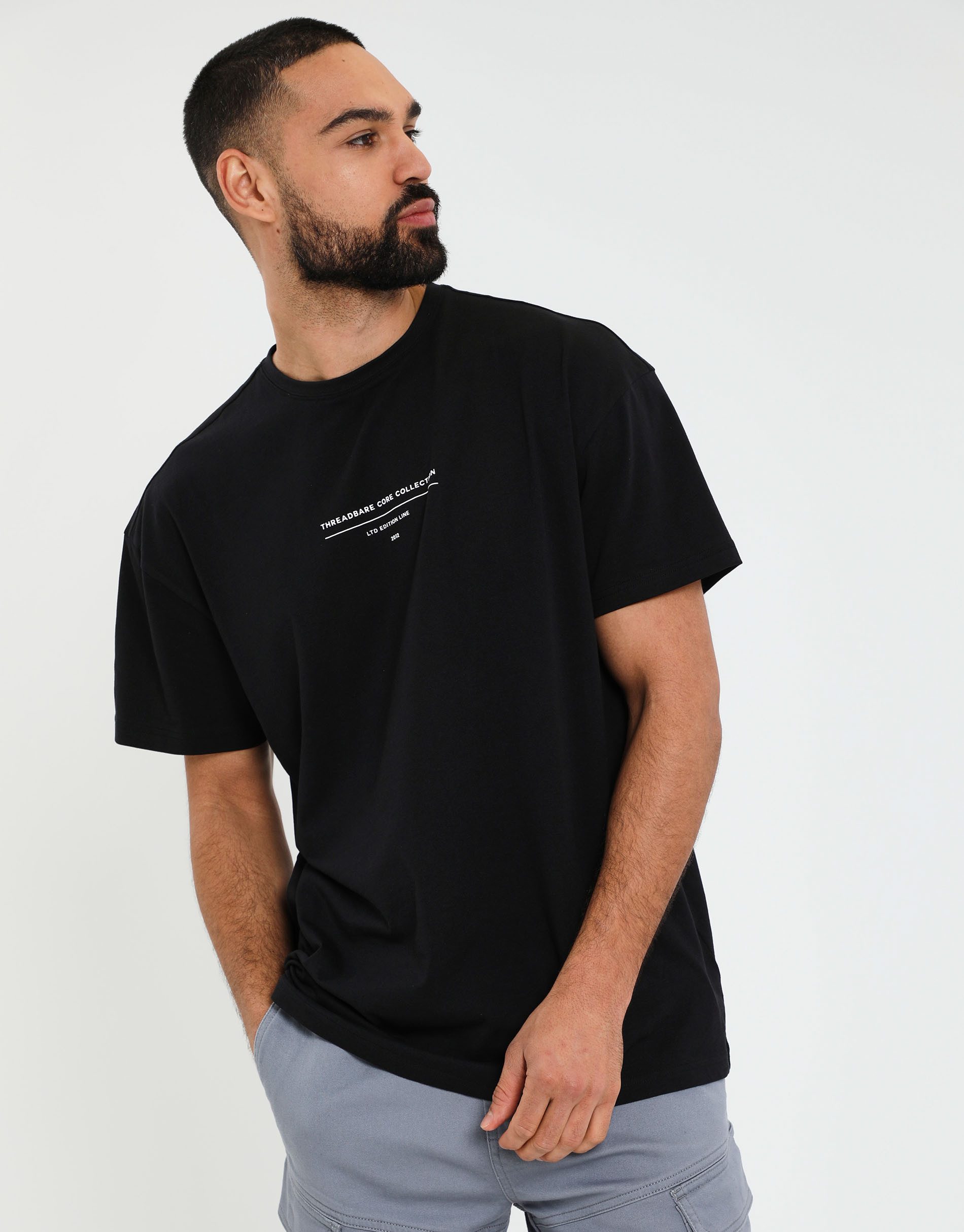 Threadbare T-Shirt (1-tlg) mit großem Rückenprint