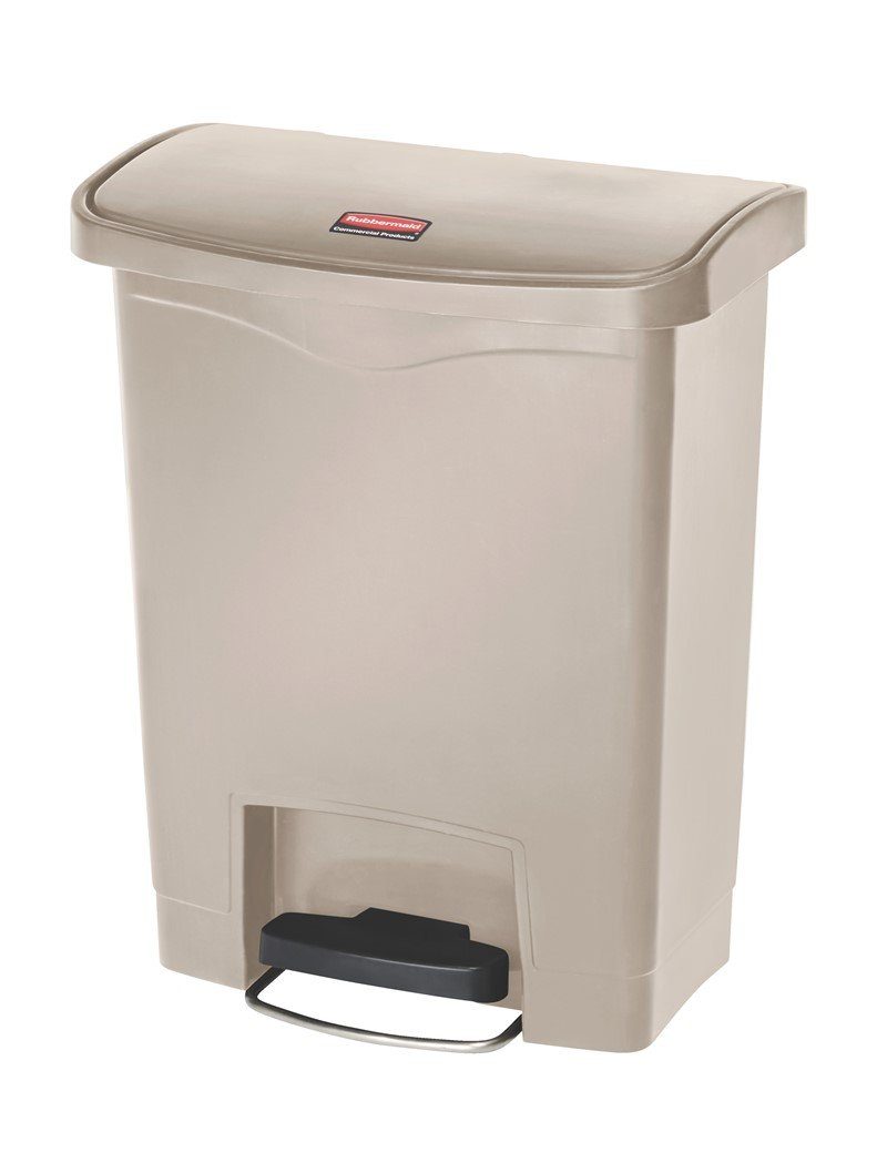 Jim® Rubbermaid Slim Mülltrennsystem l, Rubbermaid Kunststoff 30 Step-On-Tretabfallbehälter,