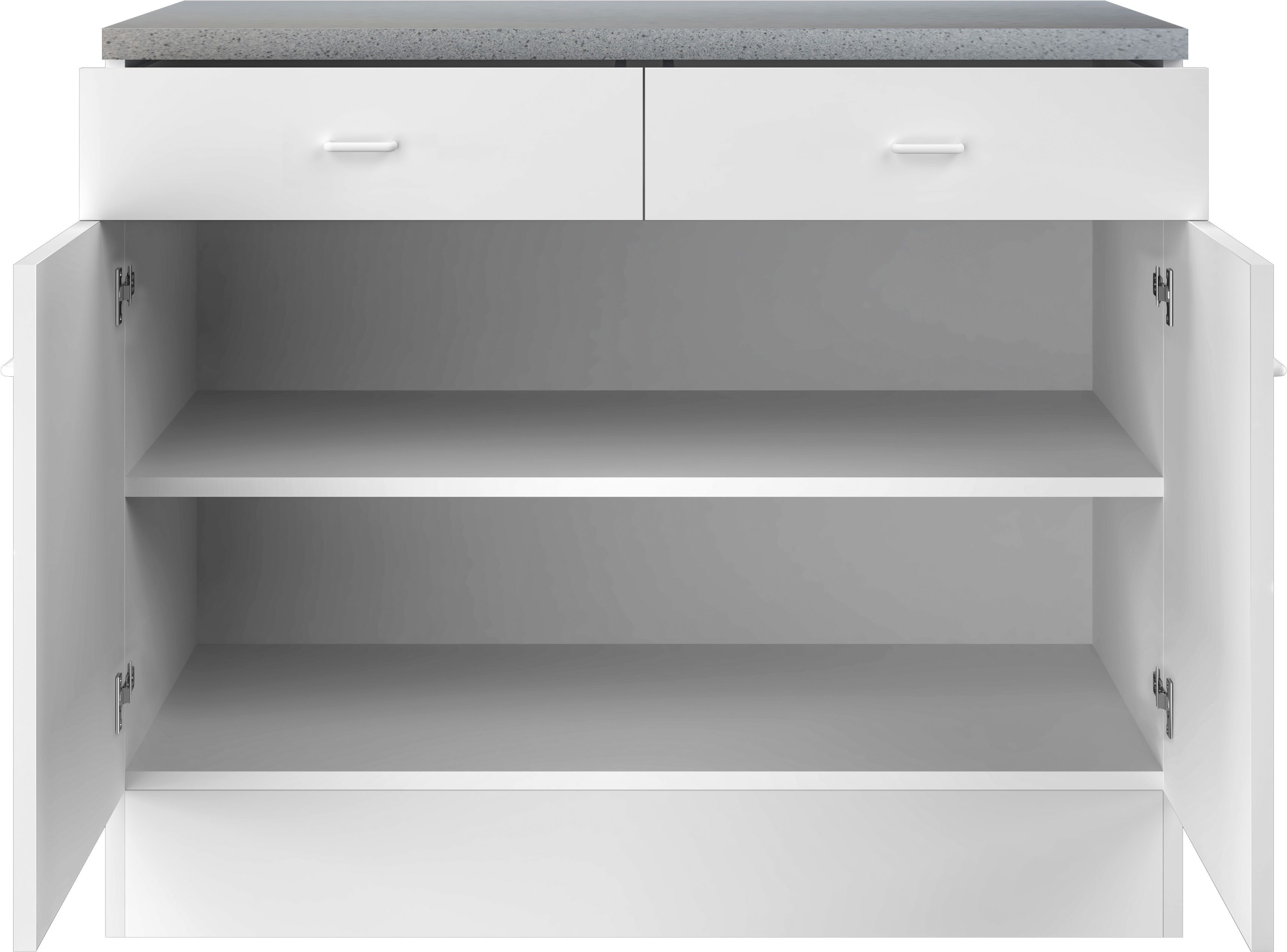 Flex-Well Unterschrank Sellin (1-St) (B x H x T) 100 x 85 x 50 cm, mit viel Stauraum