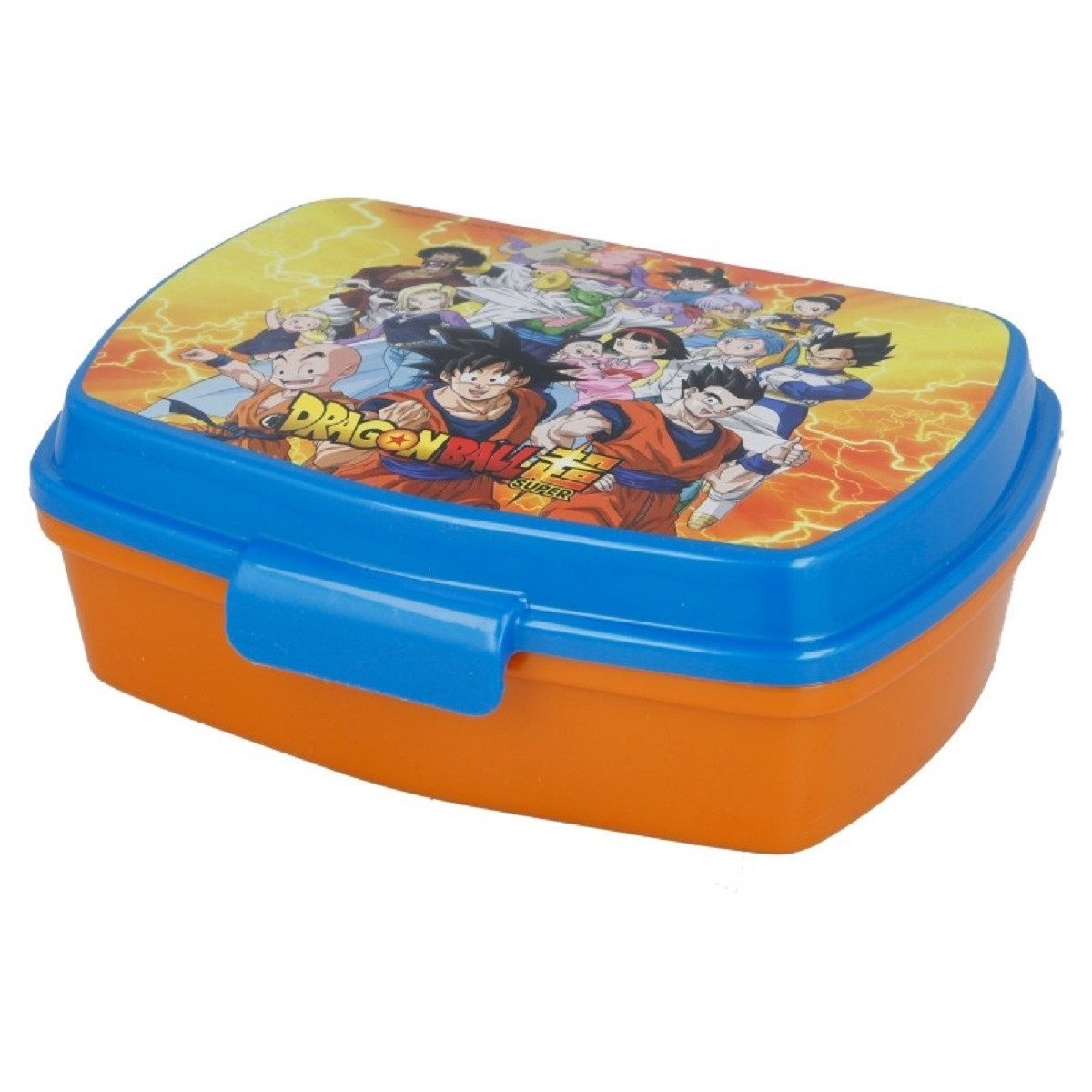 Stor Lunchbox Dragon Ball Kinder Brotdose – Lunchbox Pausenbox Schulbrotbox, (1x Brotzeitdose), Brotzeitdose