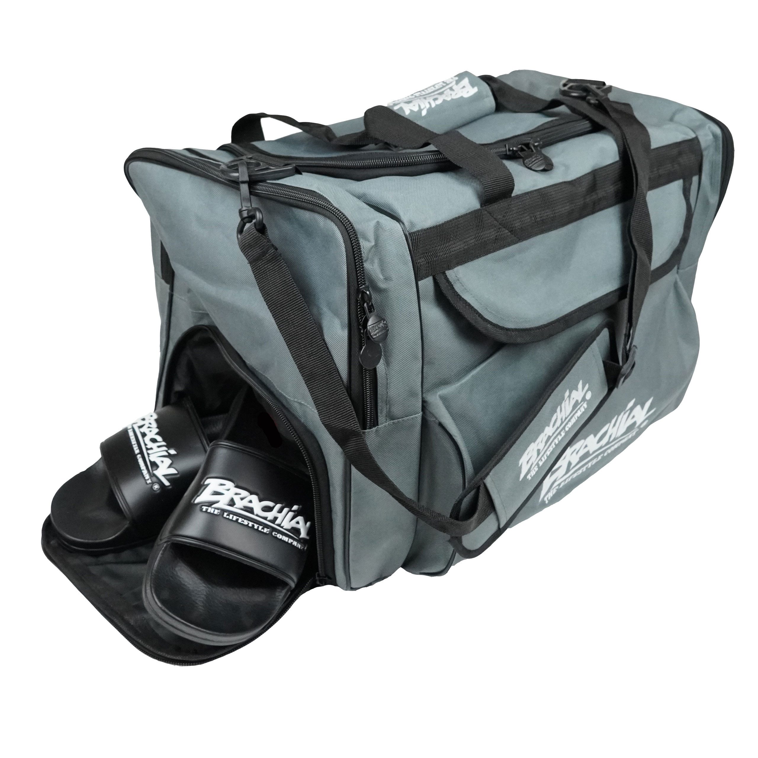 BRACHIAL THE LIFESTYLE COMPANY Sporttasche Brachial Sporttasche "Heavy" grau