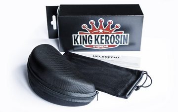 KingKerosin Motorradbrille KK175, inkl. 3 Paar Wechselgläser, viele Extras