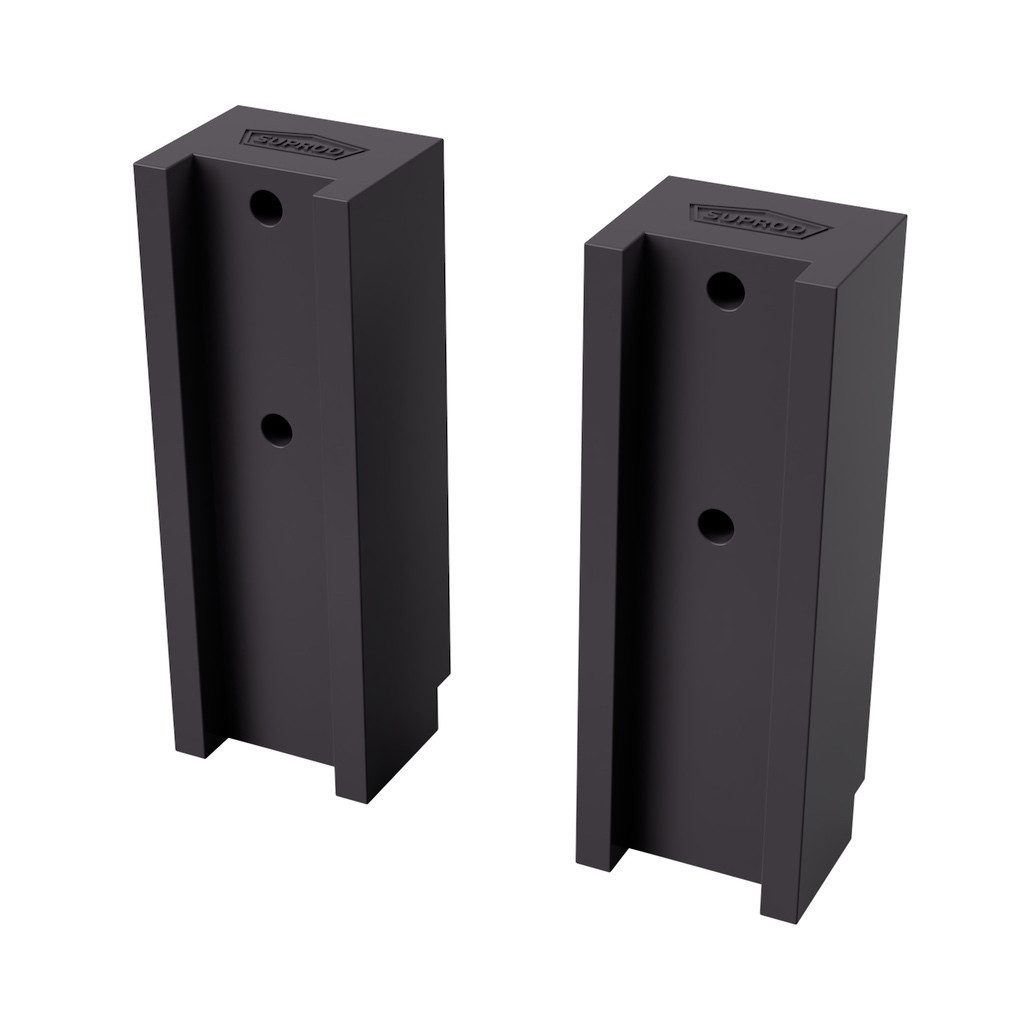 SUPROD Schlauchboot Abstandsklötze für Slipräder SUPROD HD200, 1 Paar