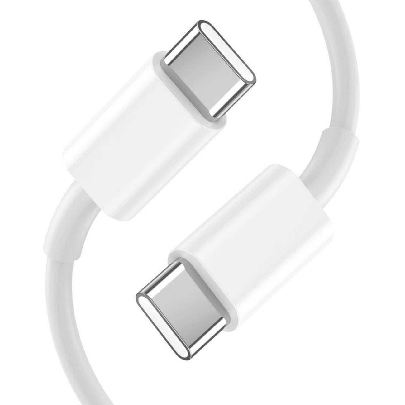 TECH PROTECT C20W USB-Ladegerät (3000 mA, Set, 2-teilig (Ladegerät + Kabel), PD20W & QC3.0 Schnellladegerät mit USB-C-auf-USB-C-Kabel)