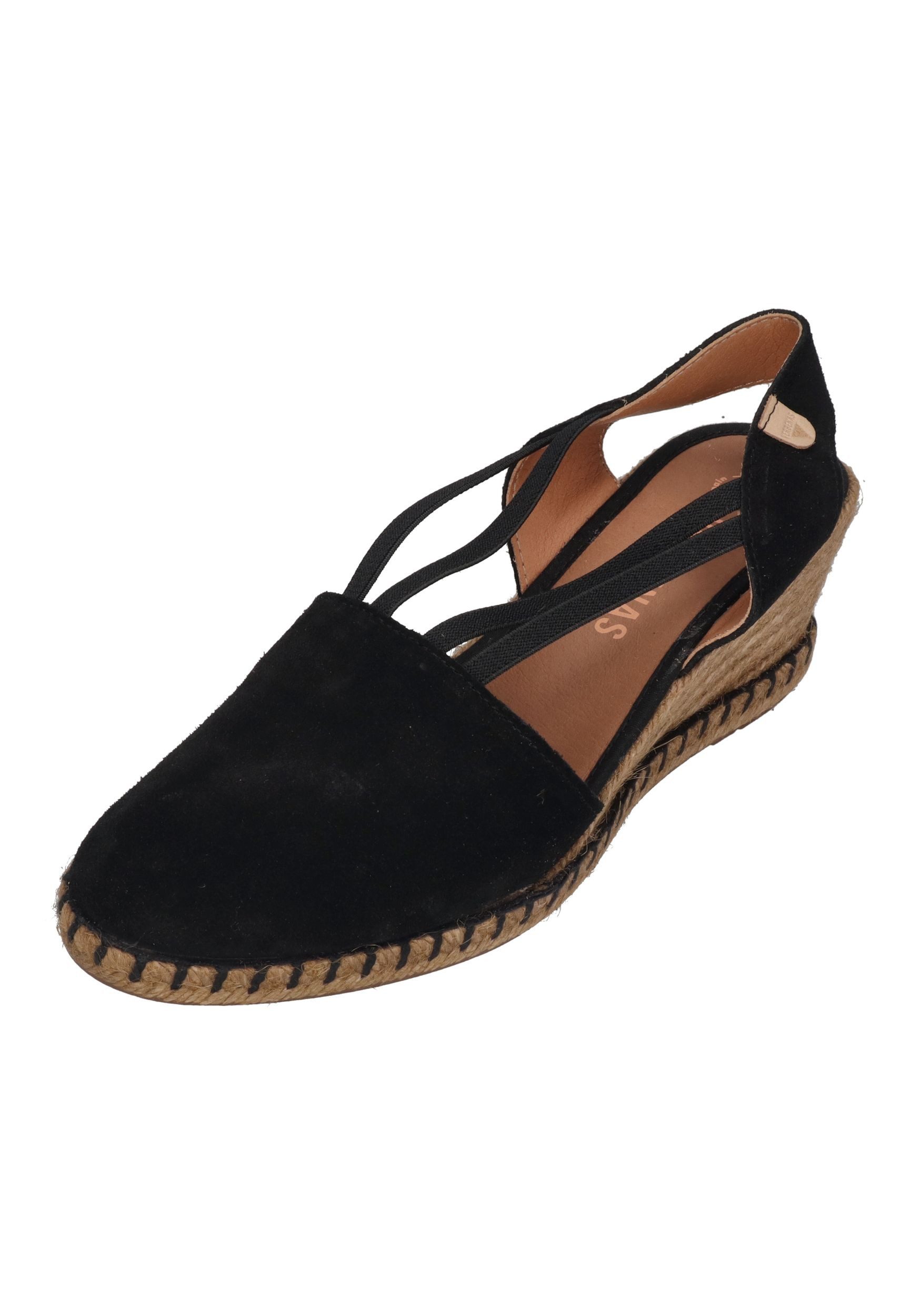 VERBENAS MAIKA Serraje tan Sandalette Negro