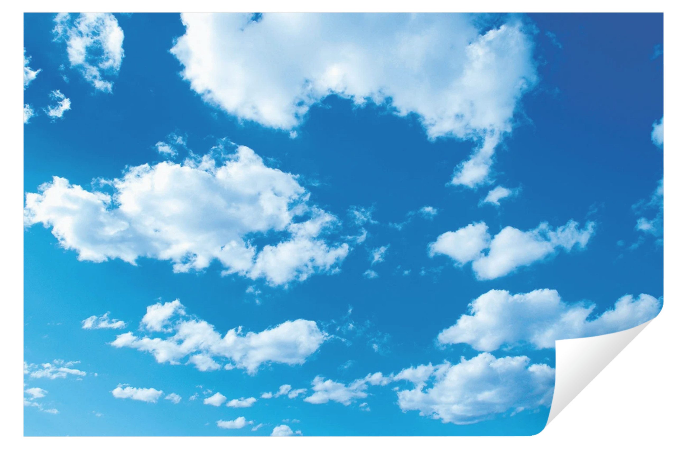 Wallarena Fototapete Kinderzimmer Jungen Mädchen Himmel Wolken Vlies Tapete günstig online kaufen