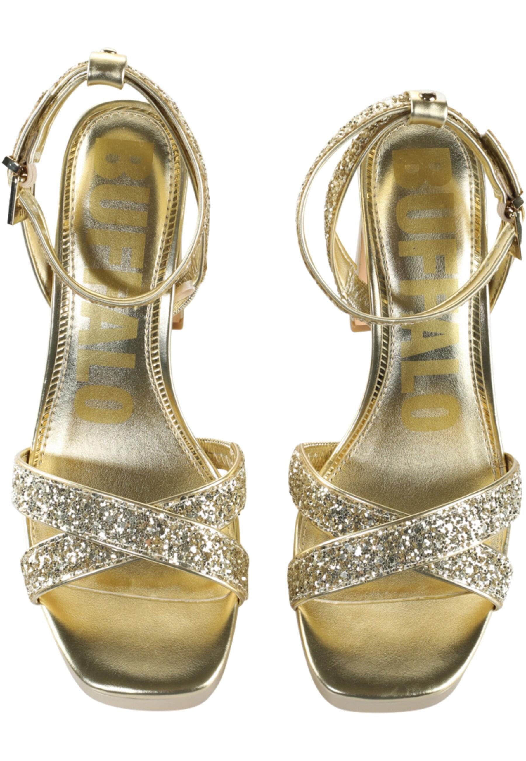 Buffalo Buffalo Buffalo June Glam - Vegan Nappa/Glitter High-Heel-Pumps günstig online kaufen