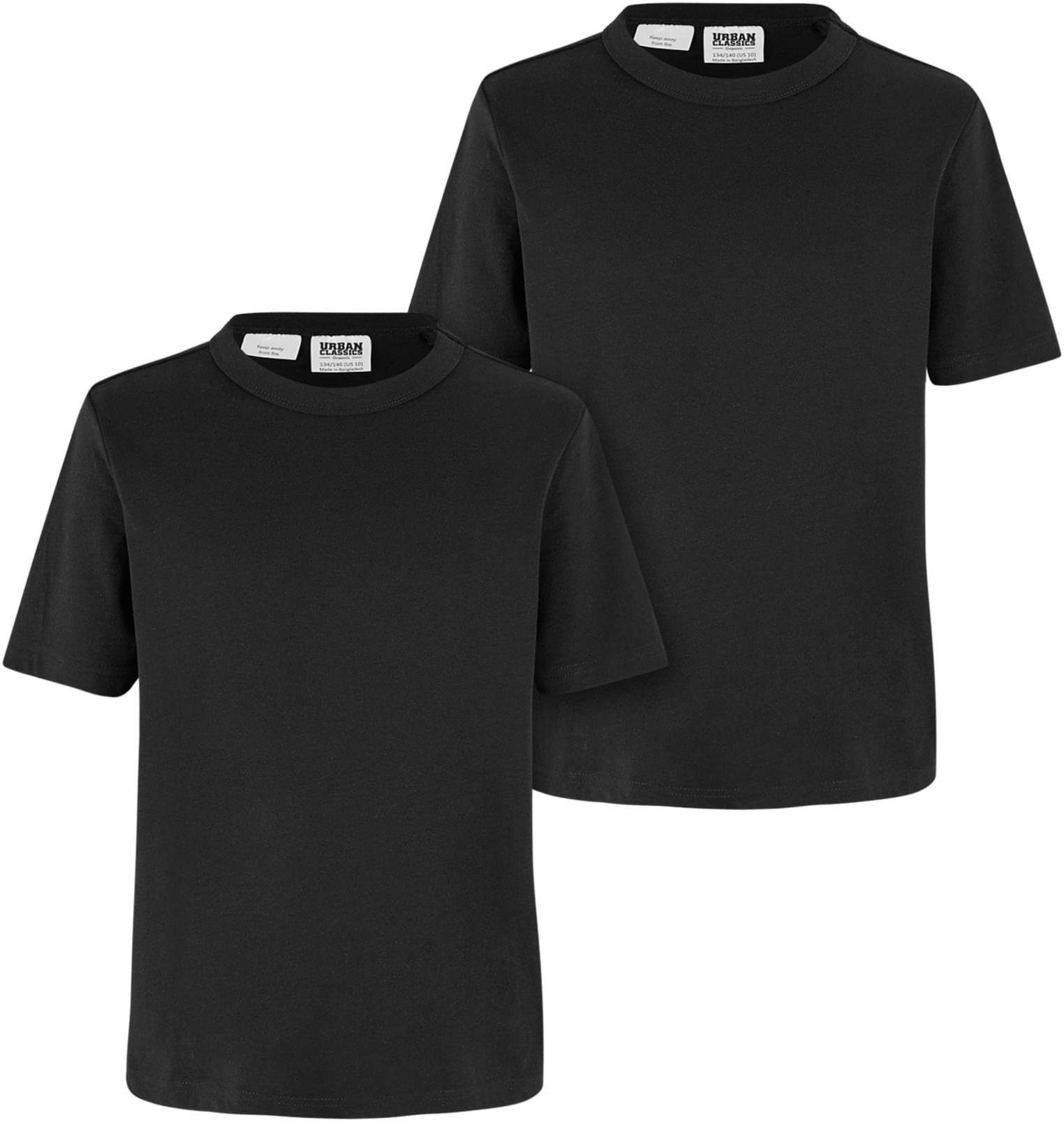 T-Shirt Boys Organic Basic Tee 2-Pack Jungs T-Shirt
