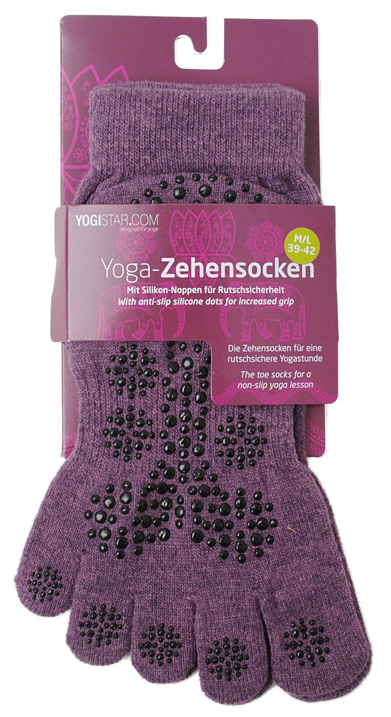 Zehensocken Yogistar (Standard, Yoga Freizeitsocken 1-Paar) Zen