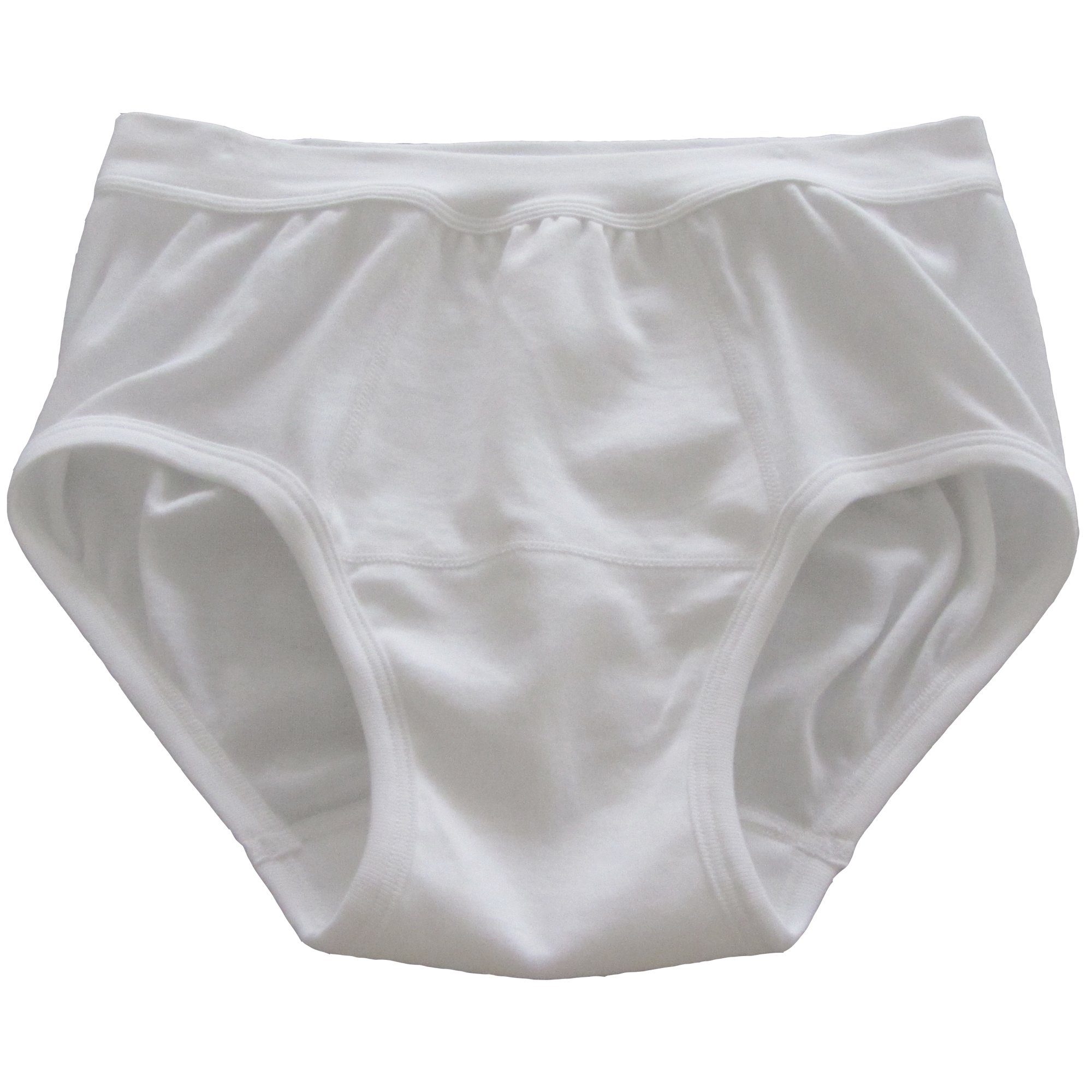 HERMKO Inkontinenzslip 993265 Inkontinenz Slip mit Weichbund aus Bio-Baumwolle Feinripp – Bild 4 von 5
