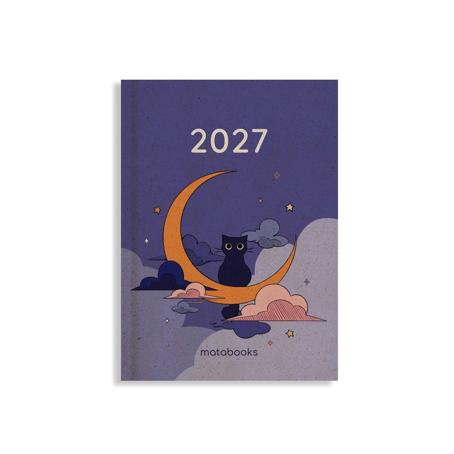 matabooks Buchkalender matabooks – A6 Kalender Samaya 2027 Farbe: Lunar Violet (DE/EN)