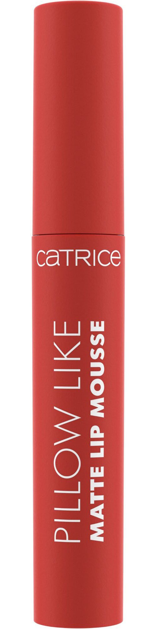 Catrice Lippenstift PILLOW LIKE MATTE LIP MOUSSE, Soft-Focus-Effekt für perfekt gepflegte Lippen, kein Lipliner nötig