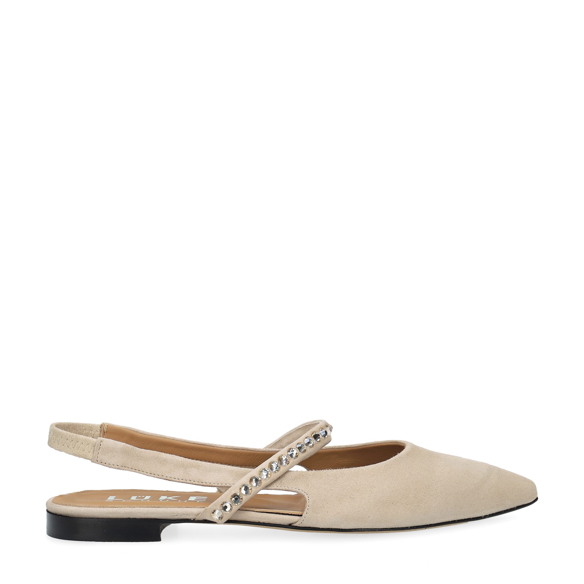 Lüke Schuhe Lüke Schuhe 482 DESSERT, Peeptoes & Slingpumps, Beige, Damen Peeptoepumps