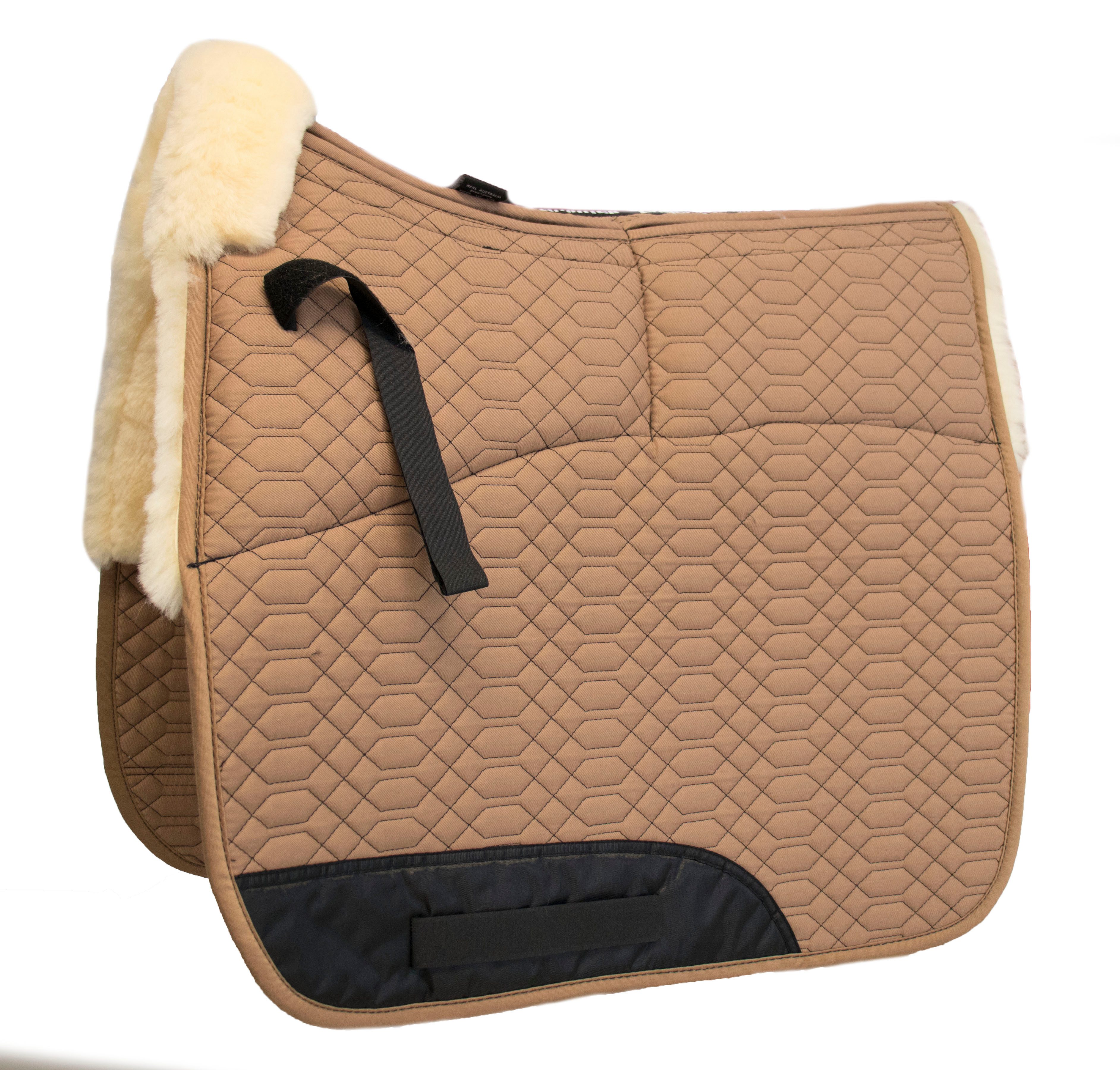 Engel Reitsport Schabracke Lammfell Korrektur Schabracke SCHABRA1AP aufpolsterbar Fellrand vorne, (1-St)