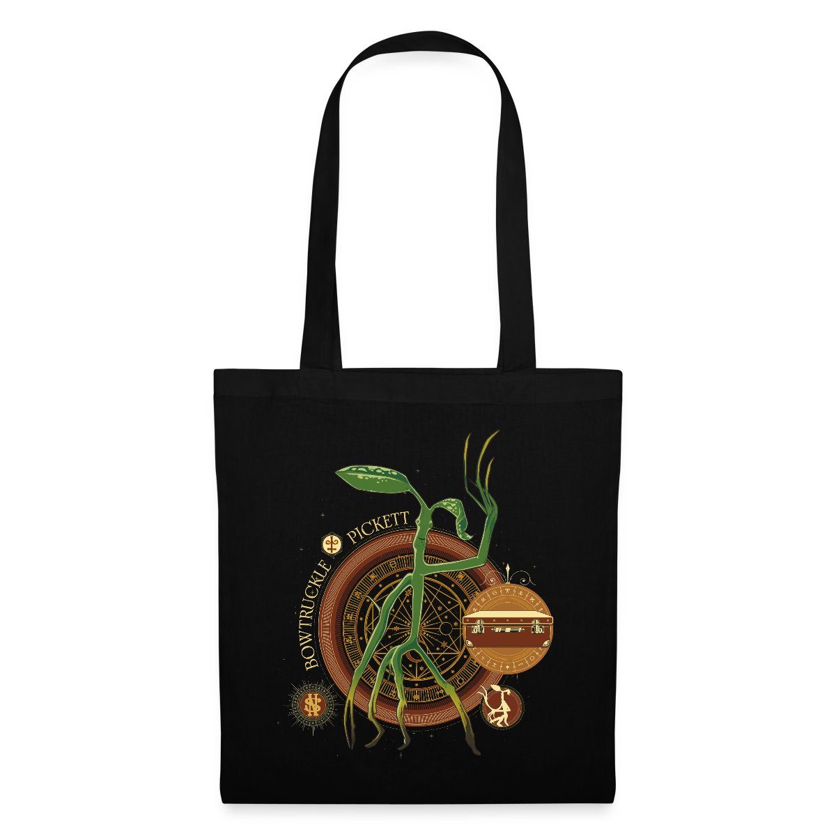 Henkeltasche Phantastische Tierwesen Bowtruckle Pickett Stoffbeutel