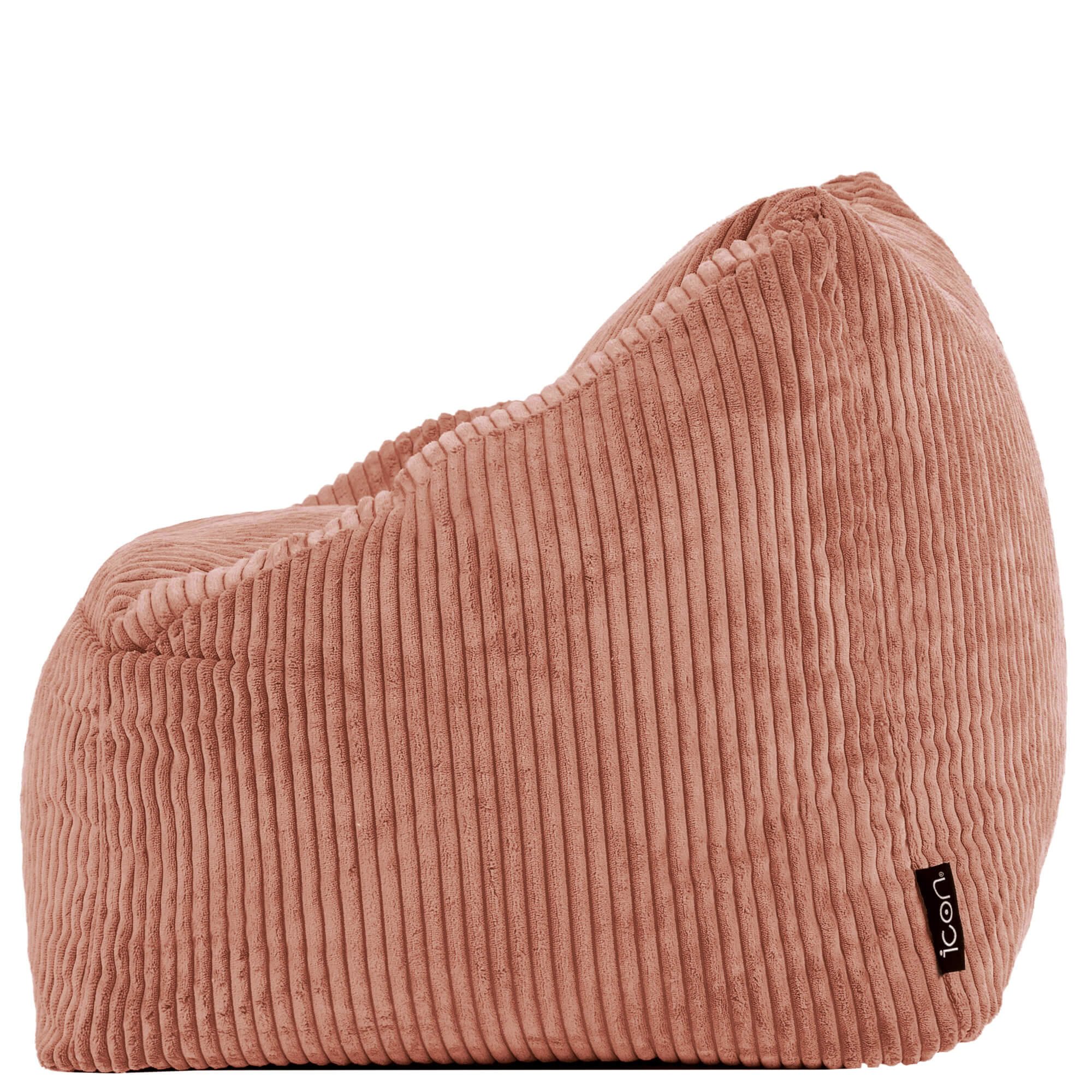 icon Sitzsack Kinder aus Cord Flauschig „Natalia“, 55x44cm, Made in Germany, für Kinderzimmer – Bild 5 von 5