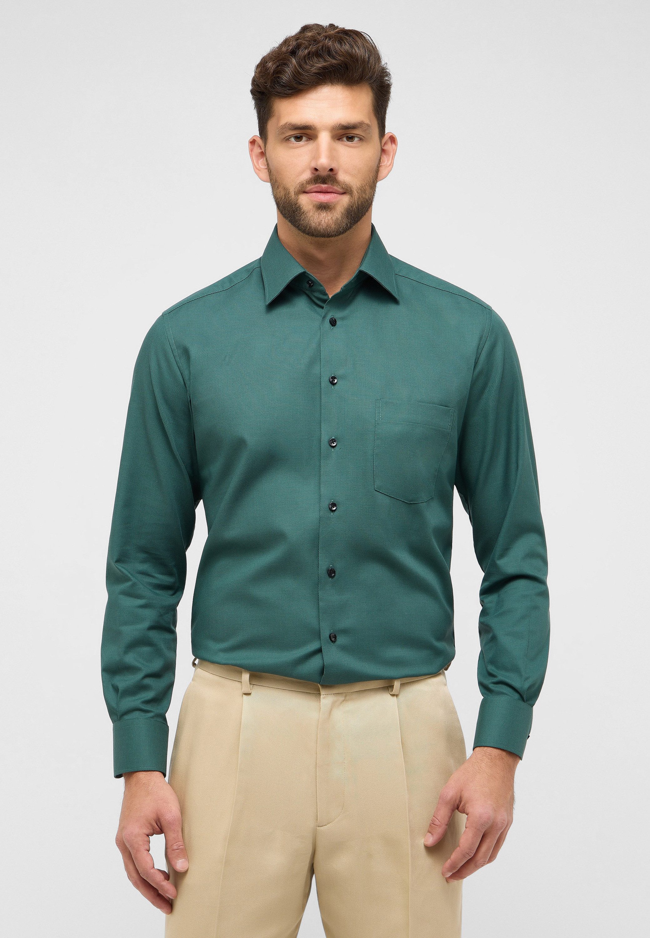 Eterna Langarmhemd MODERN FIT NON IRON günstig online kaufen