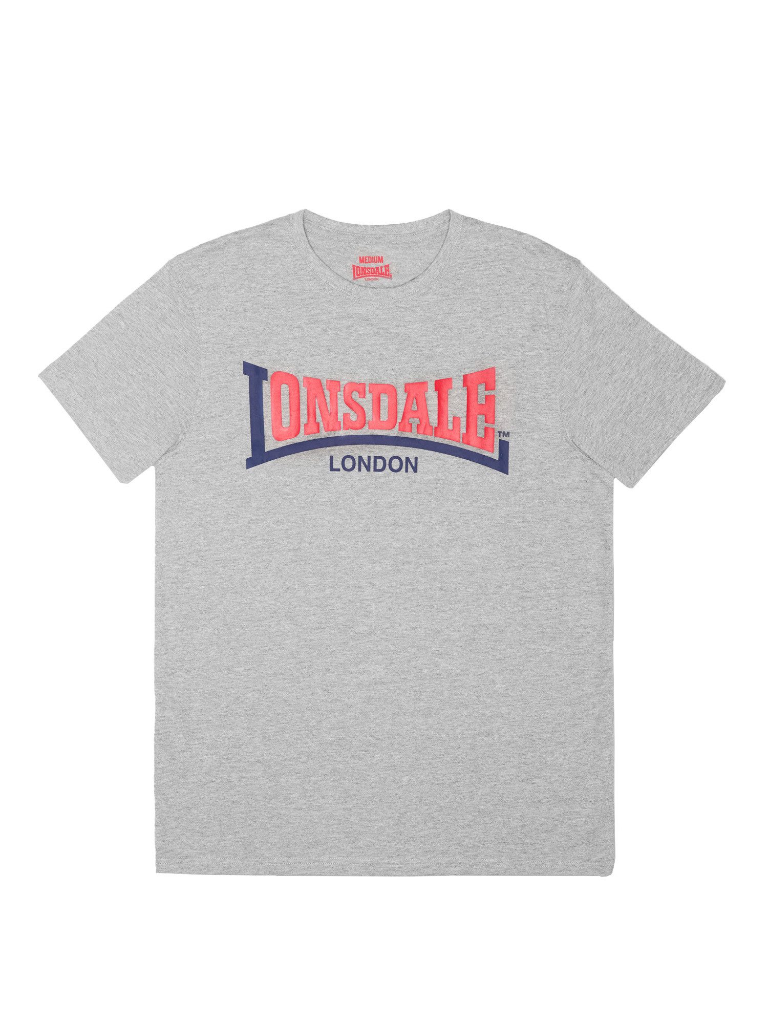 Marl Grey/Navy/Red
