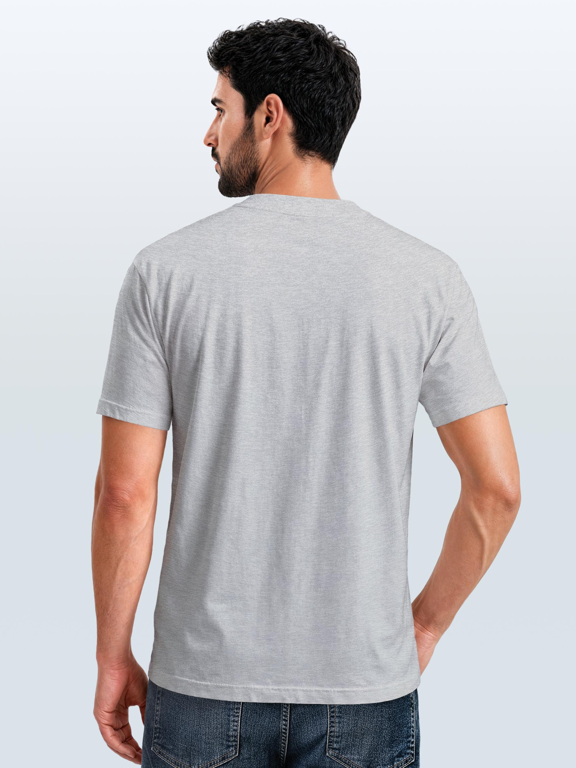 Neverless Print-Shirt Herren T-Shirt Logo Print Wald Silhouette Natur Aufdruck Outdoor mit Print