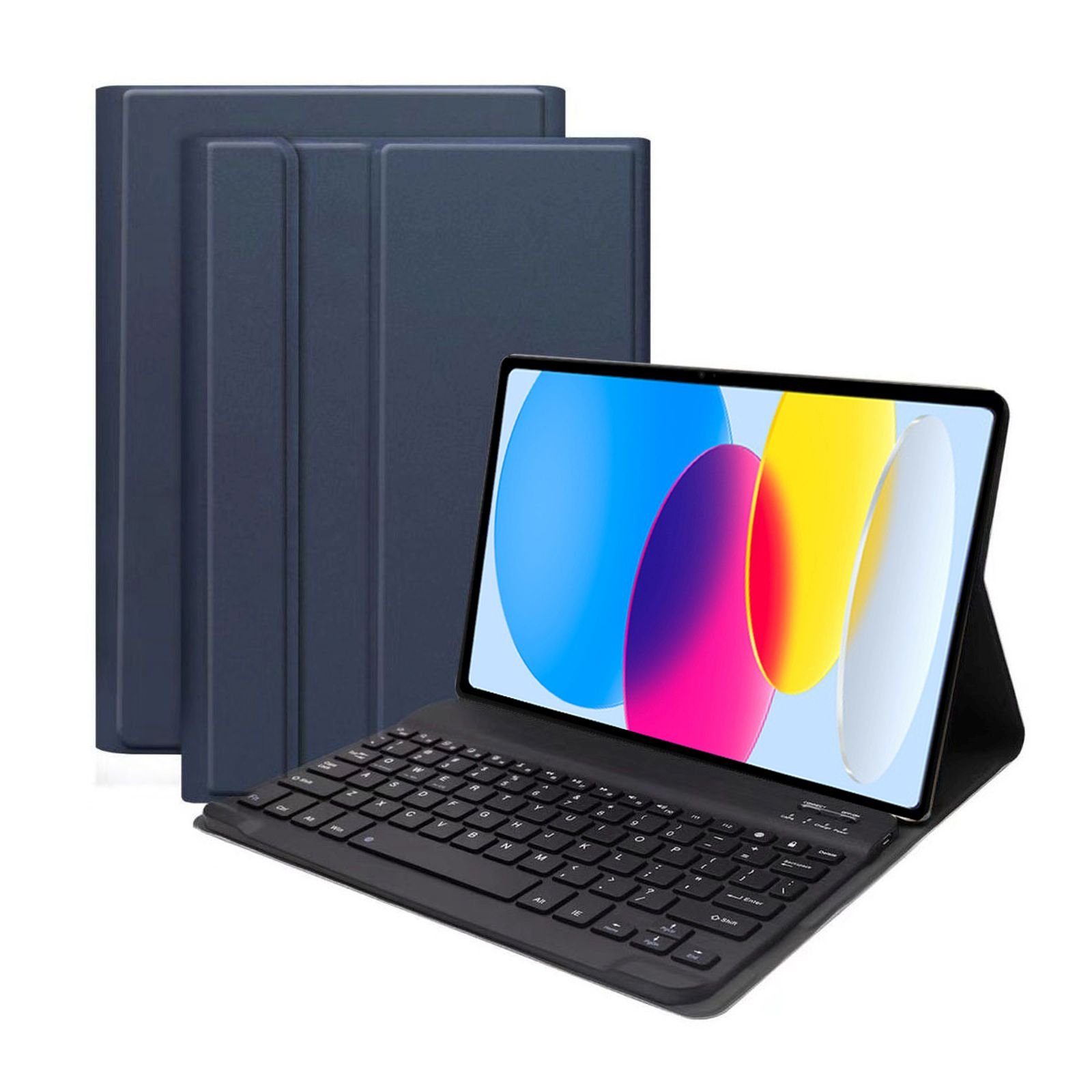 Lobwerk Tablet-Hülle Schutzhülle für Apple iPad 10 Gen 10.9 2022 11 Zoll, Wake & Sleep Funktion, Sturzdämpfung, Aufstellfunktion