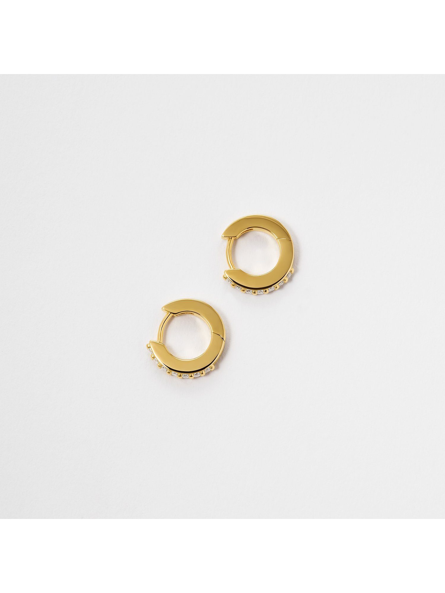 Esprit Paar Creolen ESPRIT Damen-Creolen 925er Silber 14 Zirkonia (Paar), G günstig online kaufen