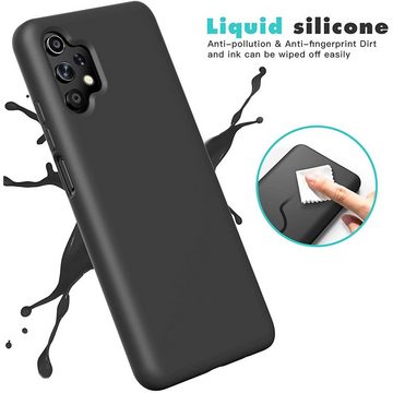 CoolGadget Handyhülle Silikon Colour Series Slim Case für Samsung Galaxy A32 5G 6,5 Zoll, Hülle weich Handy Cover für Samsung A32 5G Schutzhülle