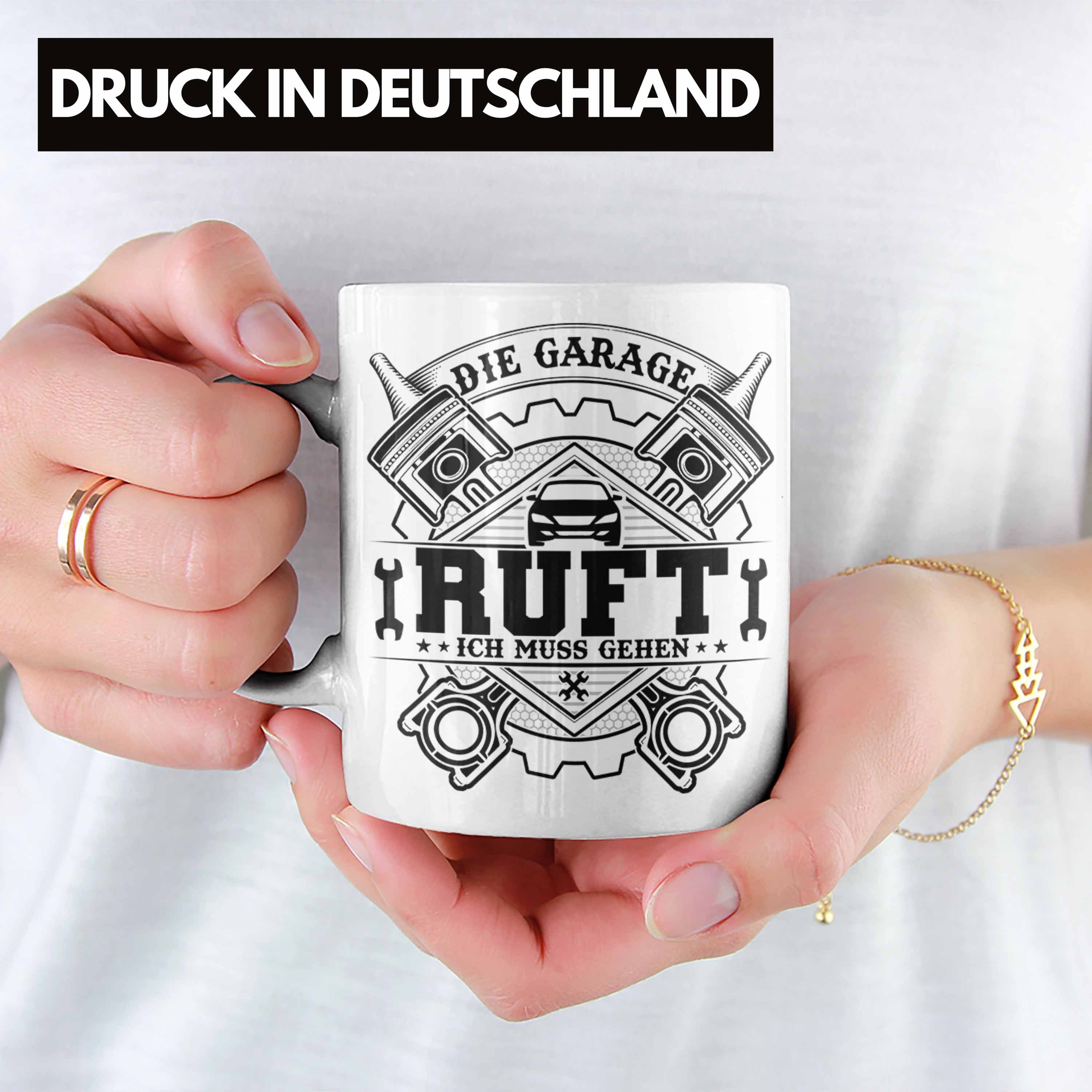 Tasse Geschenk Mechatroniker Spruch Tasse Trendation Geschenk KFZ KFZ Männer Weiss Mechaniker