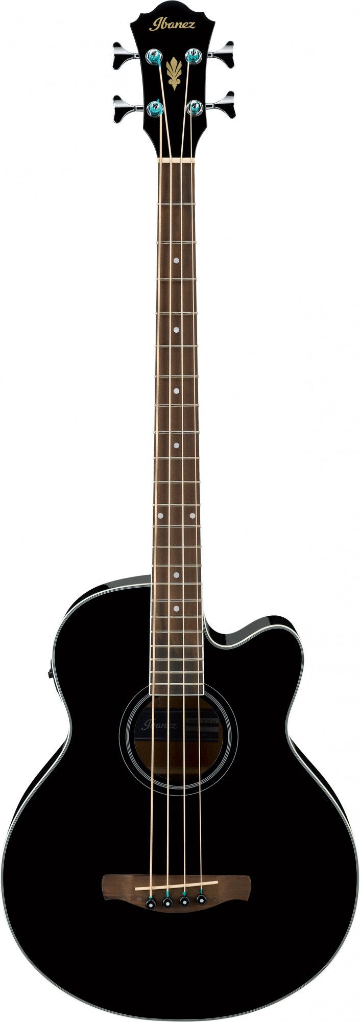 Ibanez Konzertgitarre Ibanez AEB8E-BK