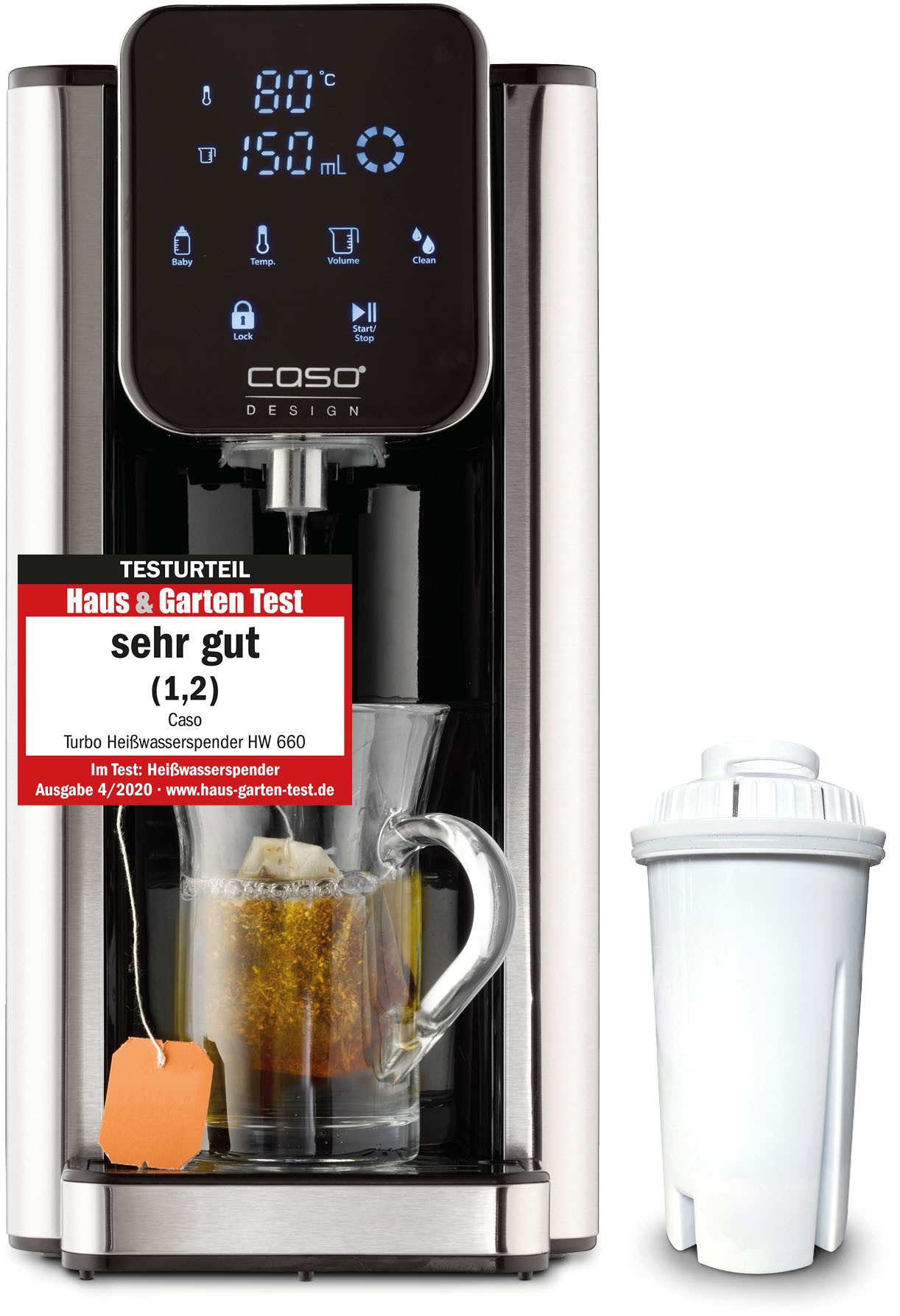 Caso Heißwasserspender 1879 HW 660, 2,7 l, 2600 W